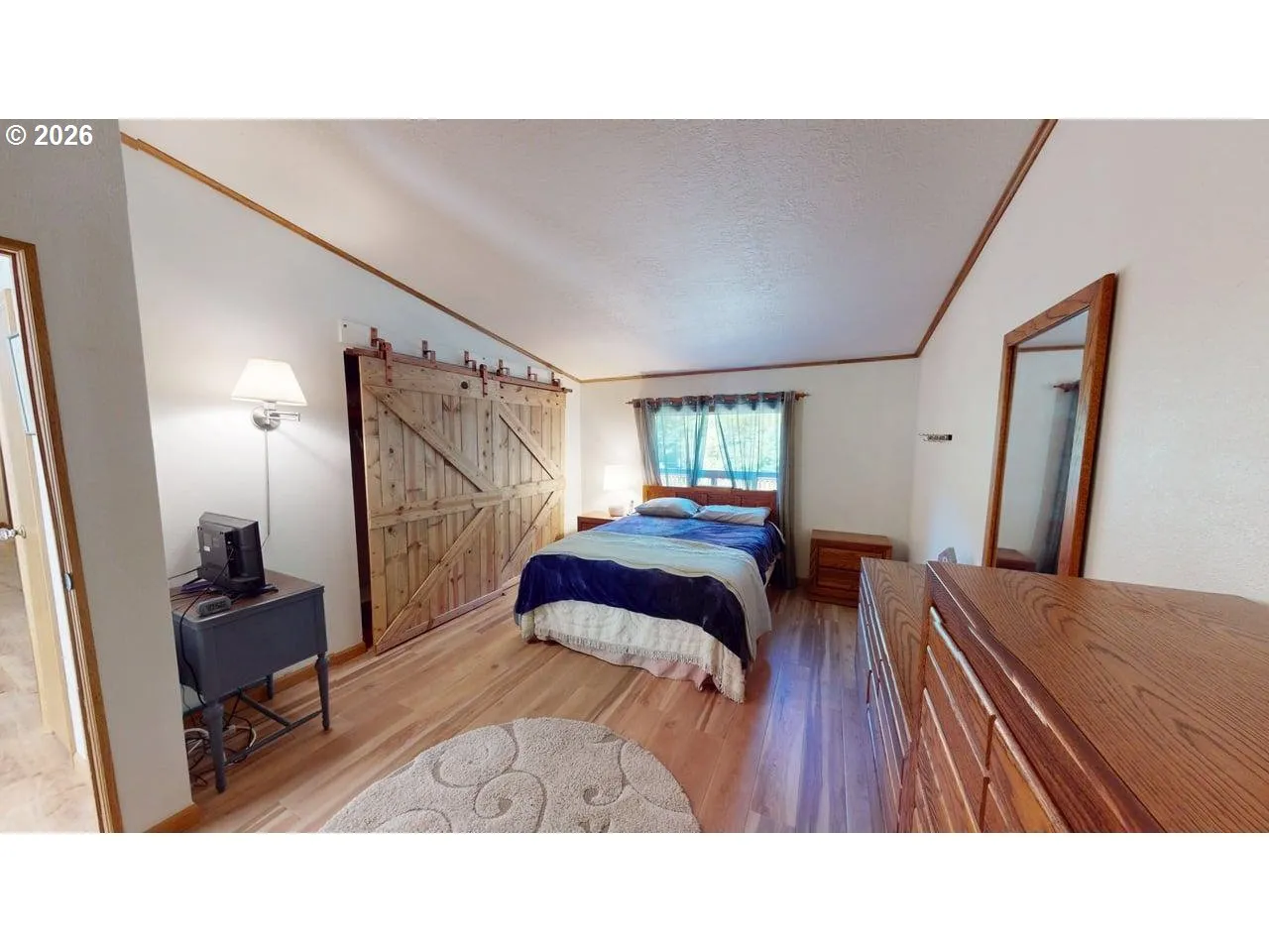 Owner's Suite Bedroom-Vaulted Ceilings