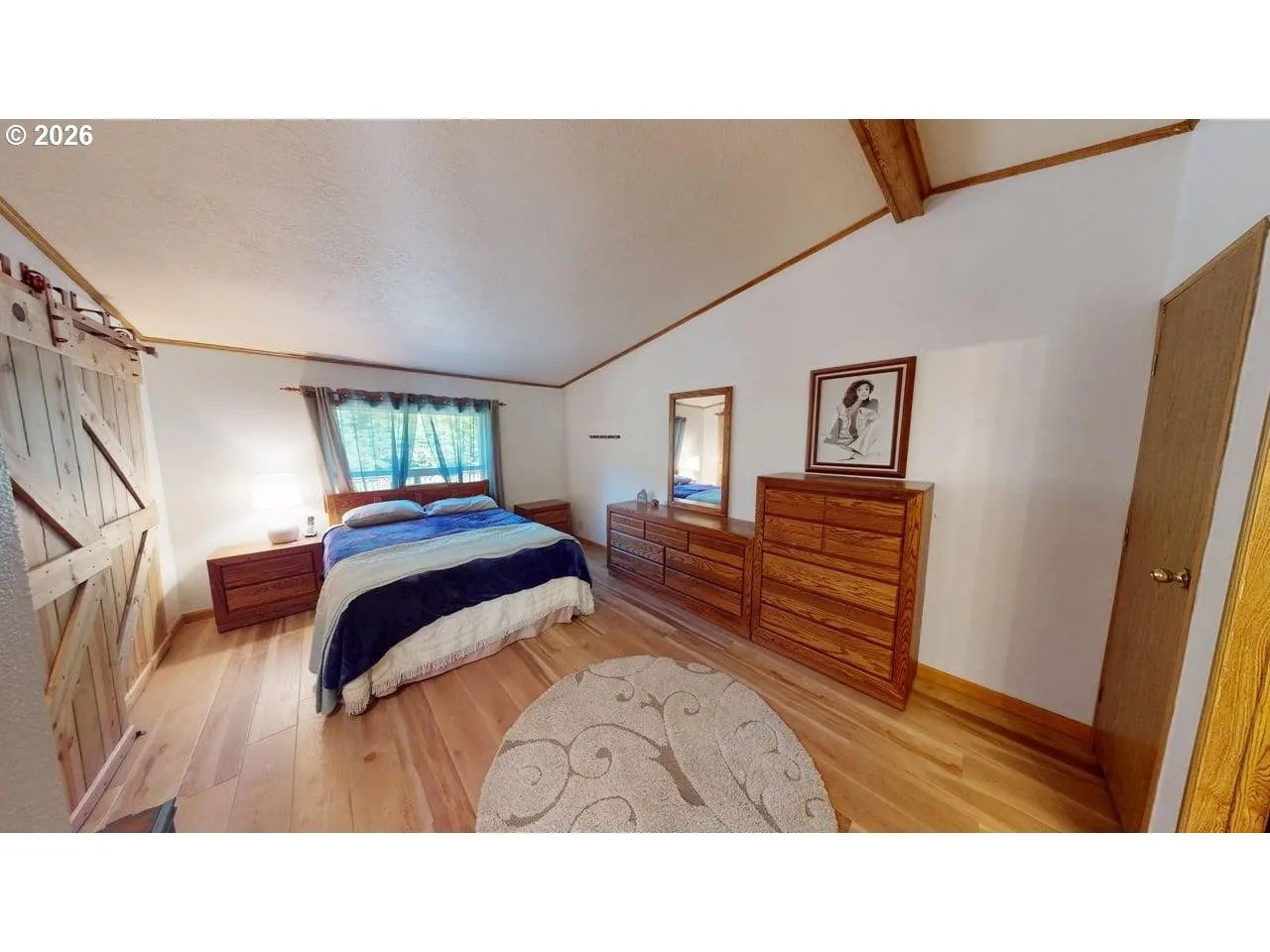 Owner's Suite Bedroom-Vaulted Ceilings