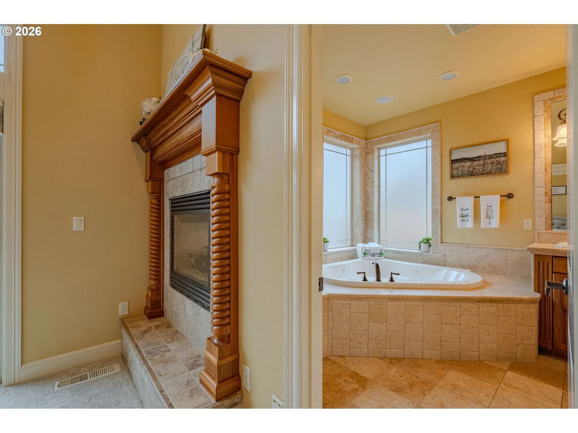 Primary Bedroom-Attached Bathroom