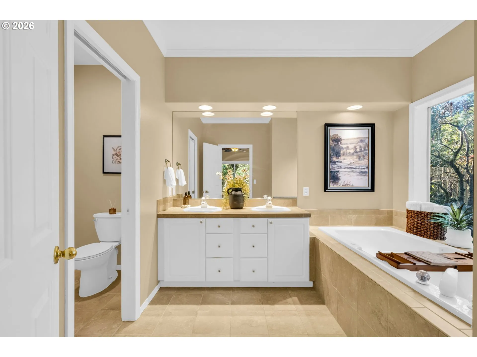 Primary Bedroom-Attached Bathroom