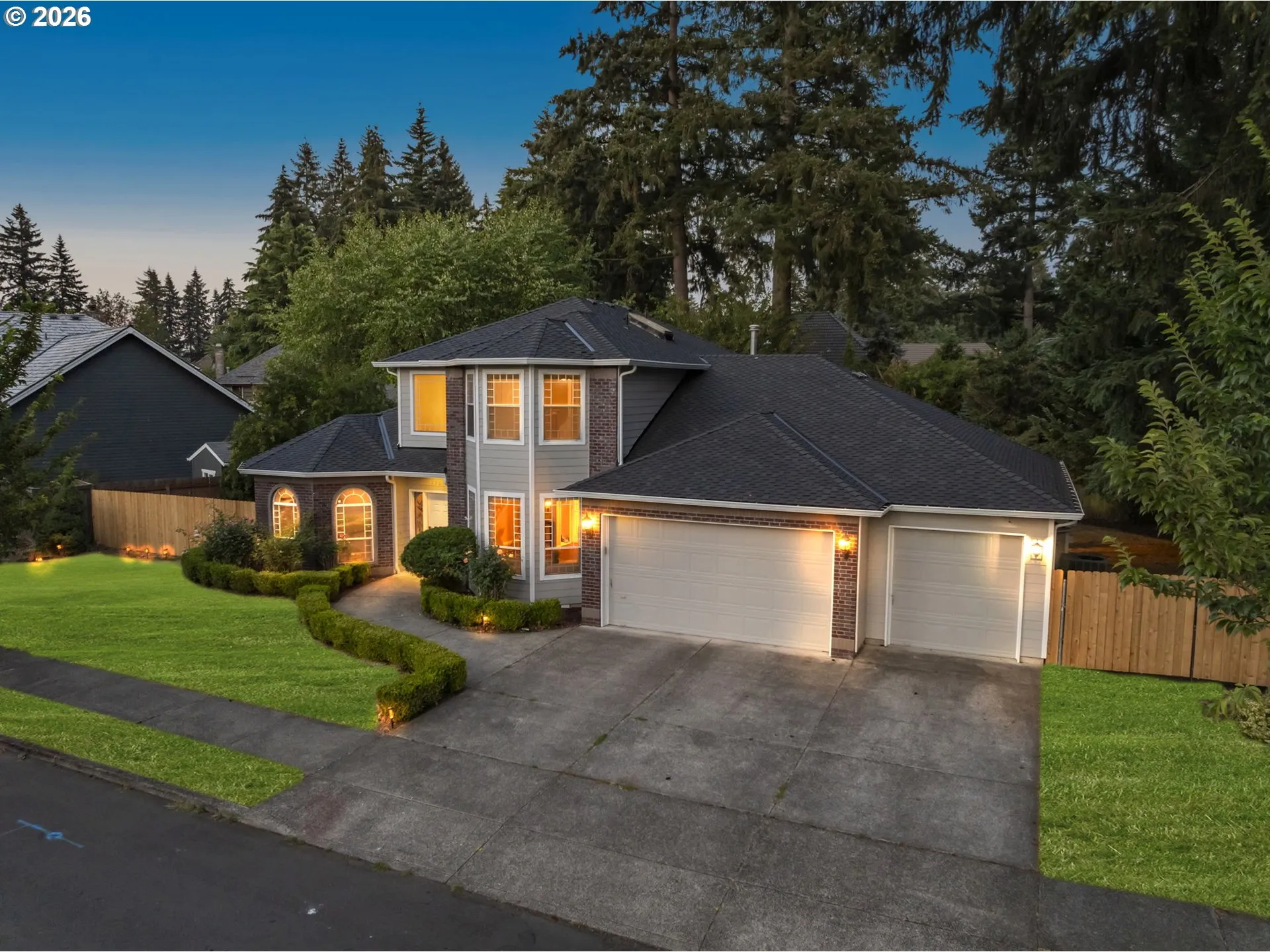 View-Front of house