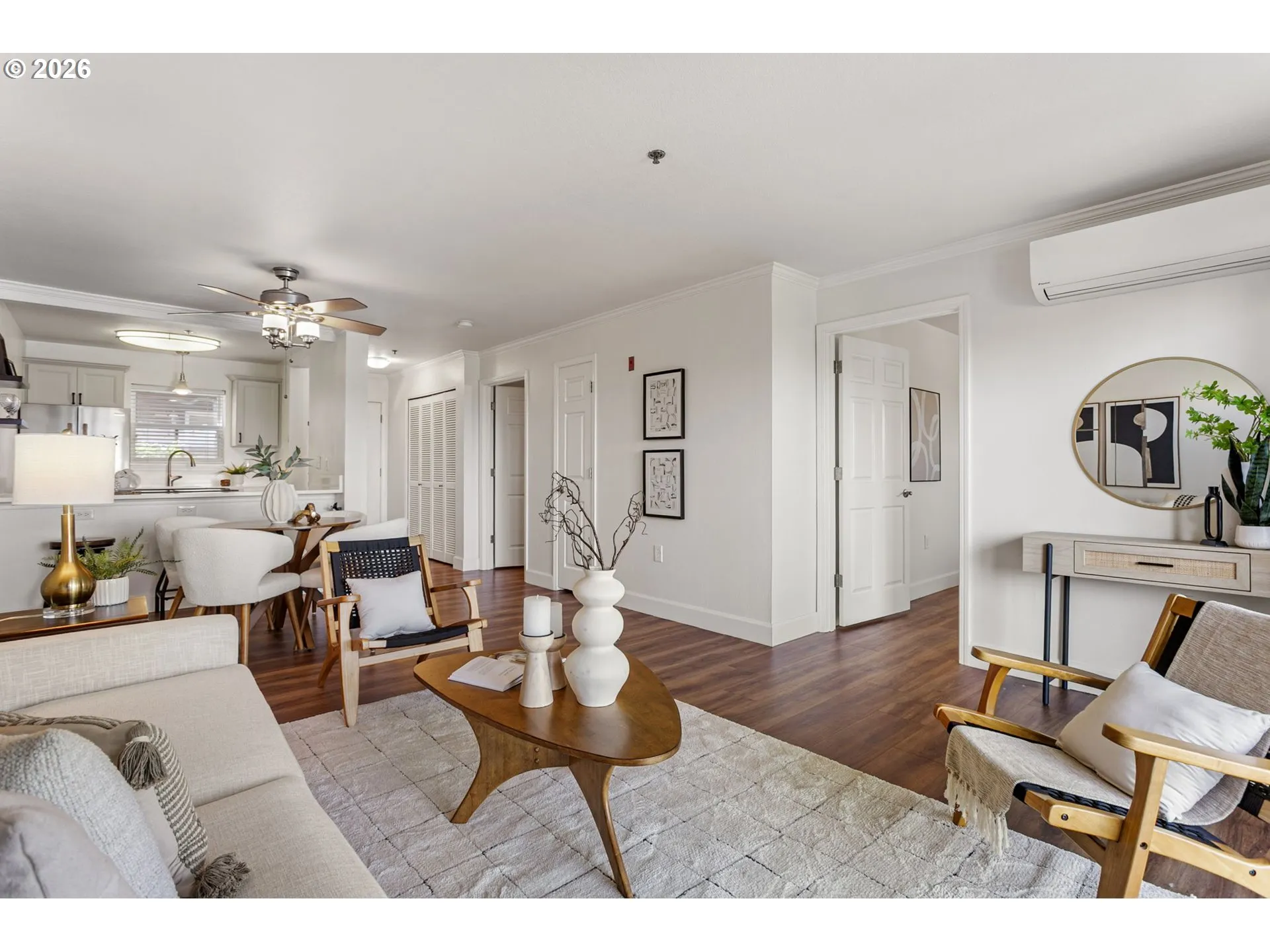 Living Room/Dining Room-Ceiling Fan