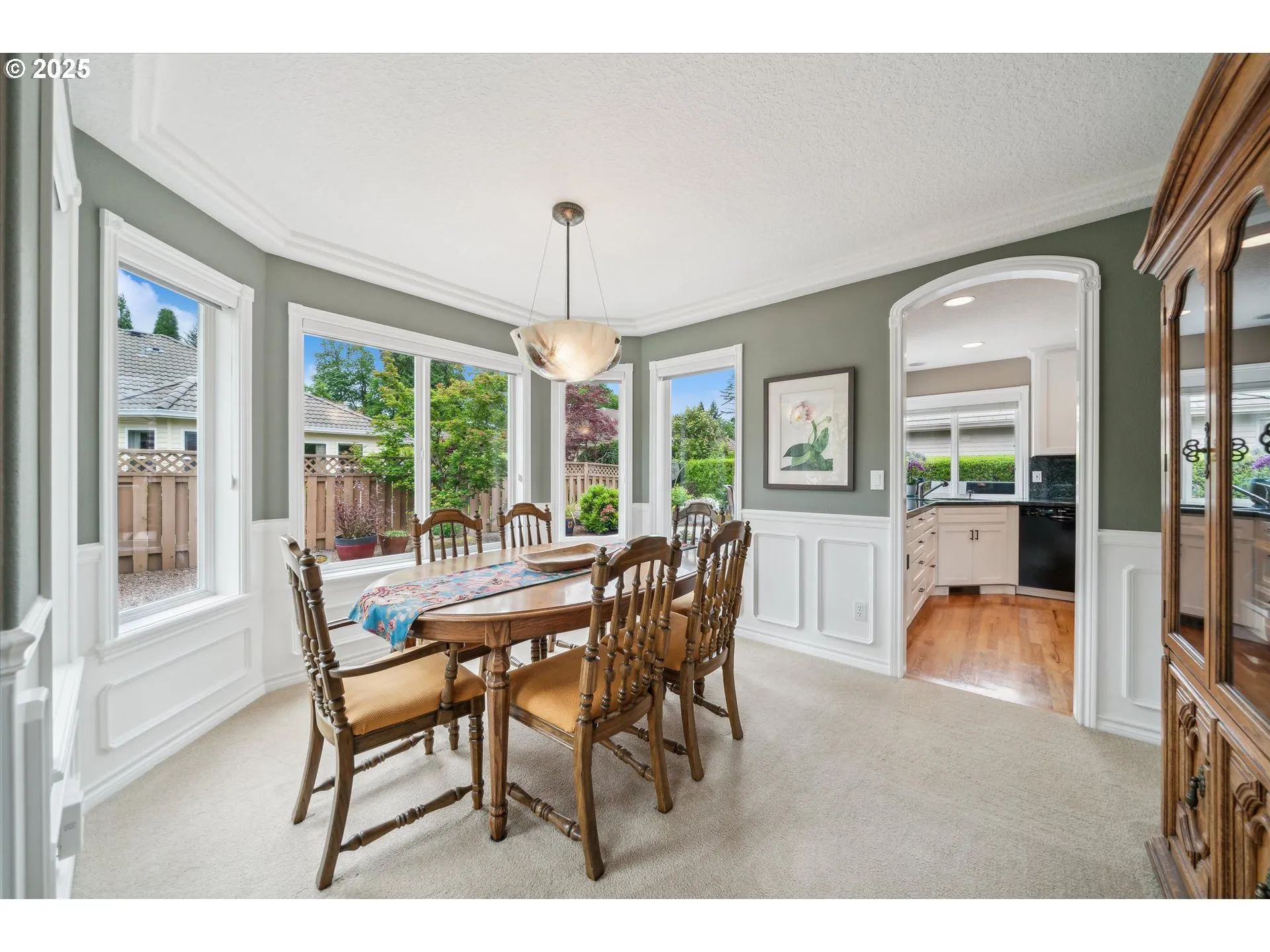 Dining Room-Coffered Ceilings