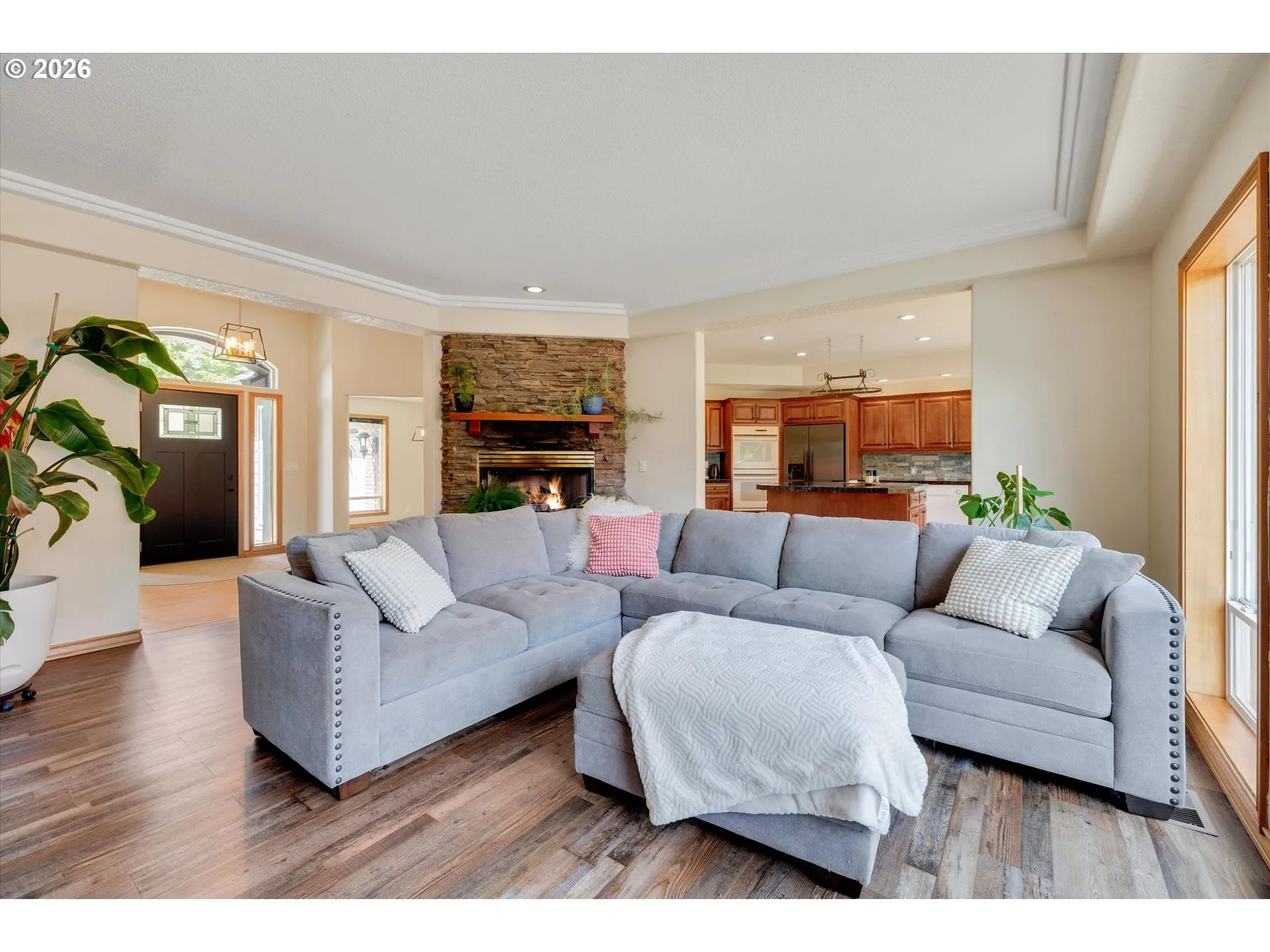 Living Room-View From