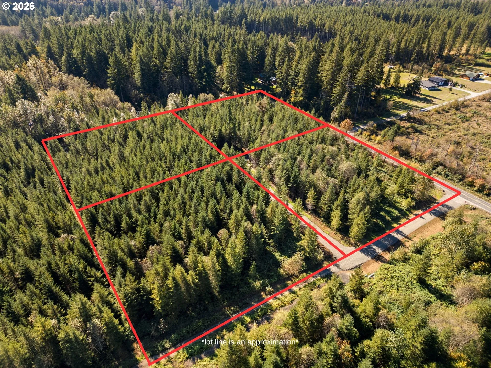 Approximate Property Lines-Aerial