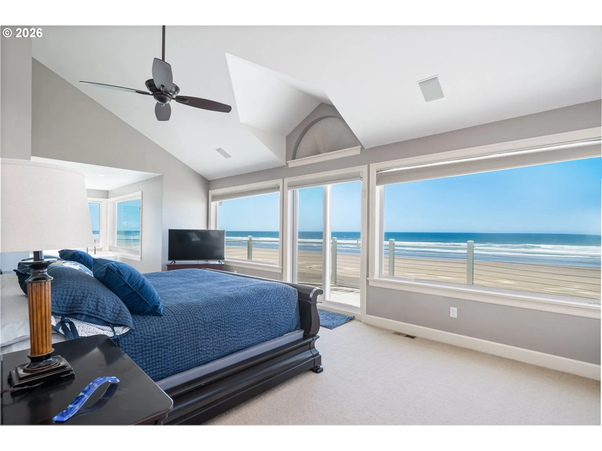 Bedroom, Owner's Suite-View From
