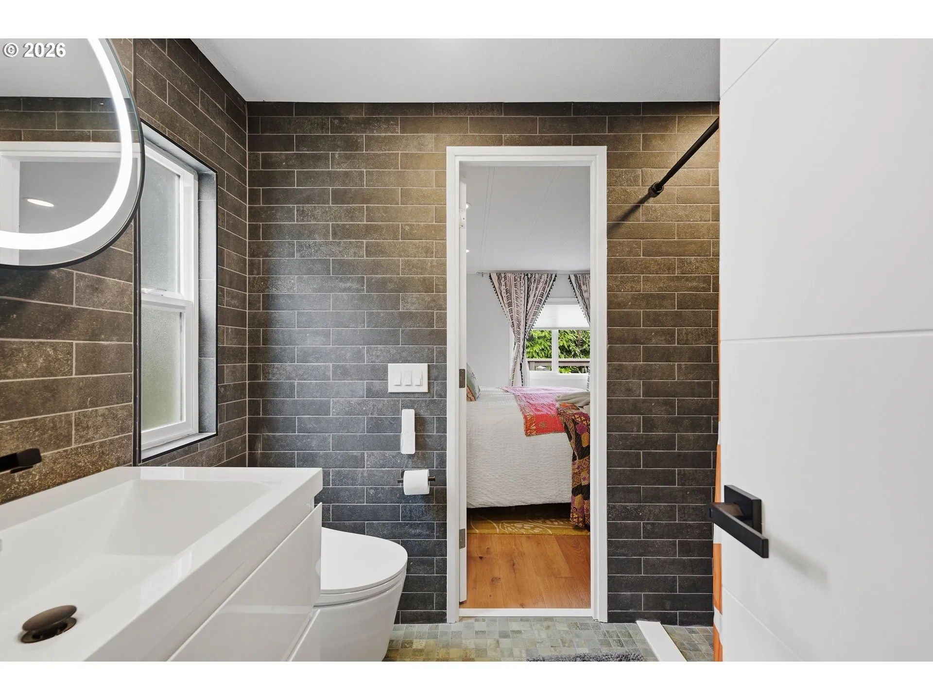 Primary Bedroom-Attached Bathroom