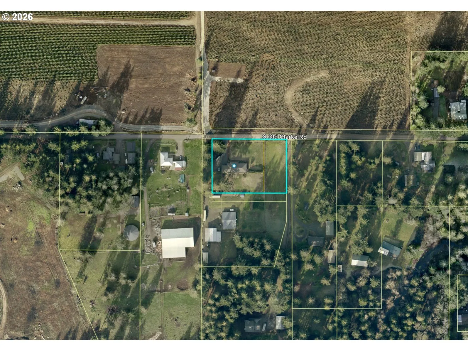 Approximate Property Lines-Aerial