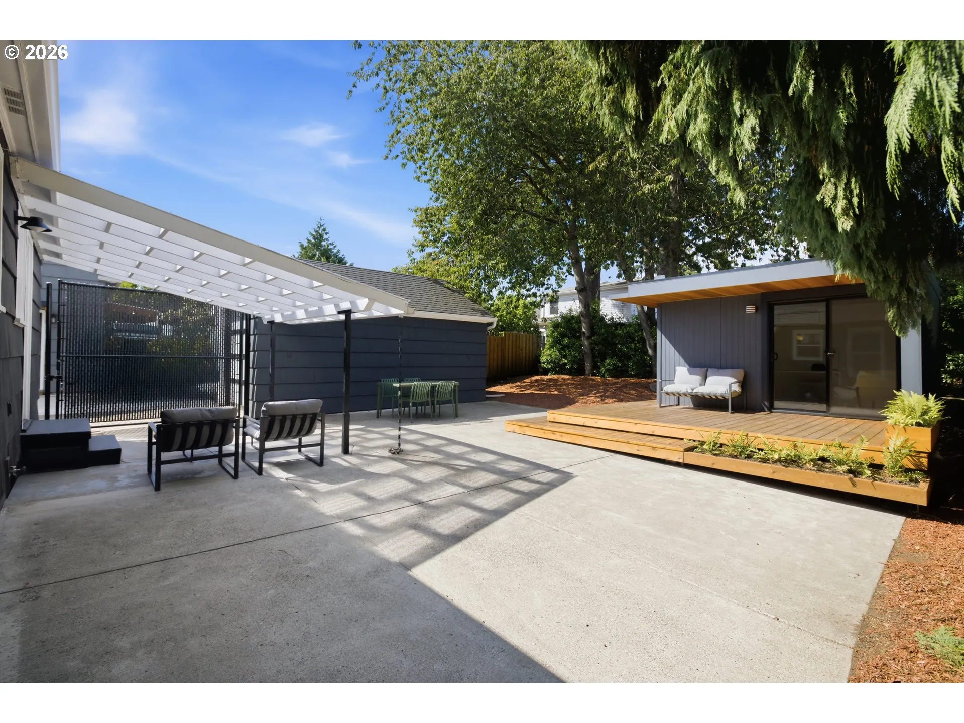 Backyard-View From