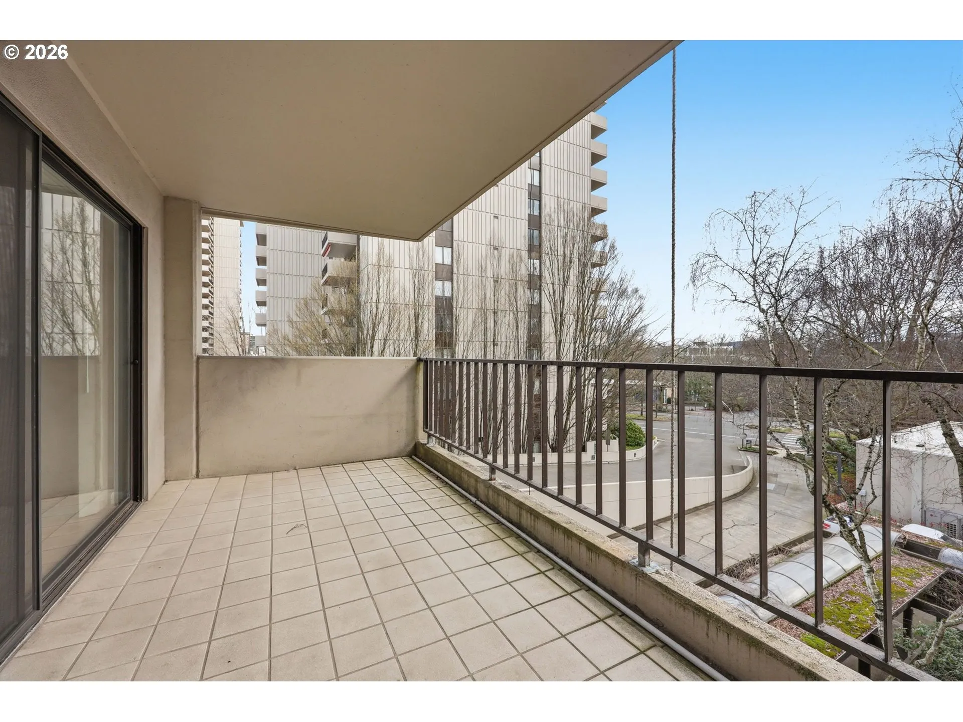 Balcony-East Facing