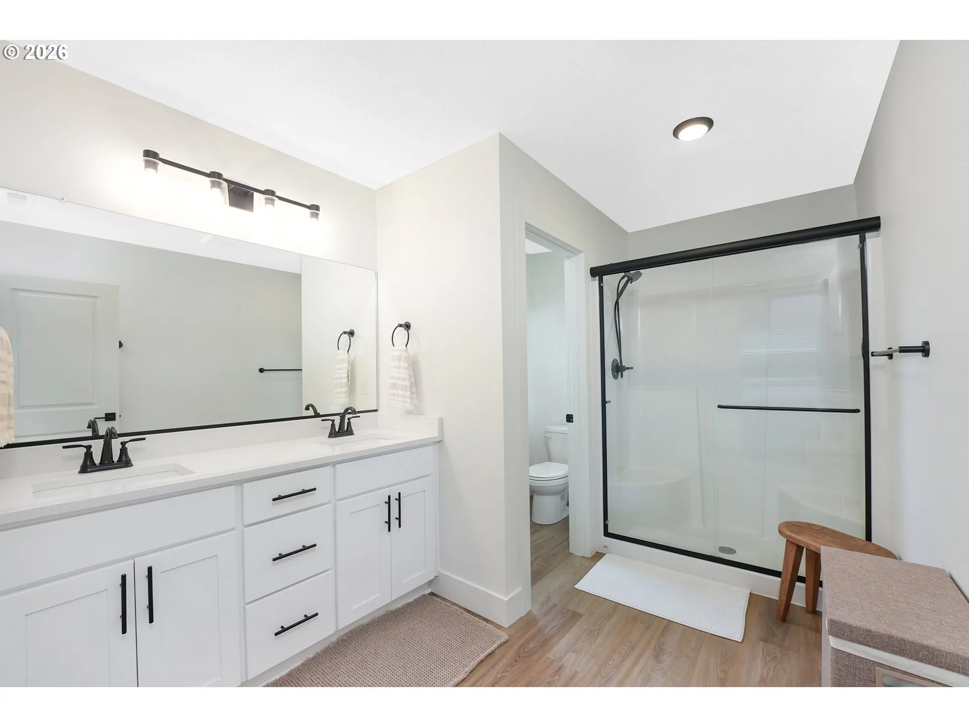 Primary Bedroom-Attached Bathroom