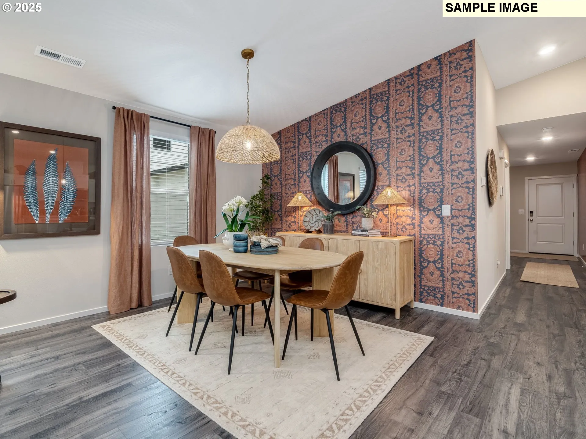 Dining Room-Vaulted Ceilings