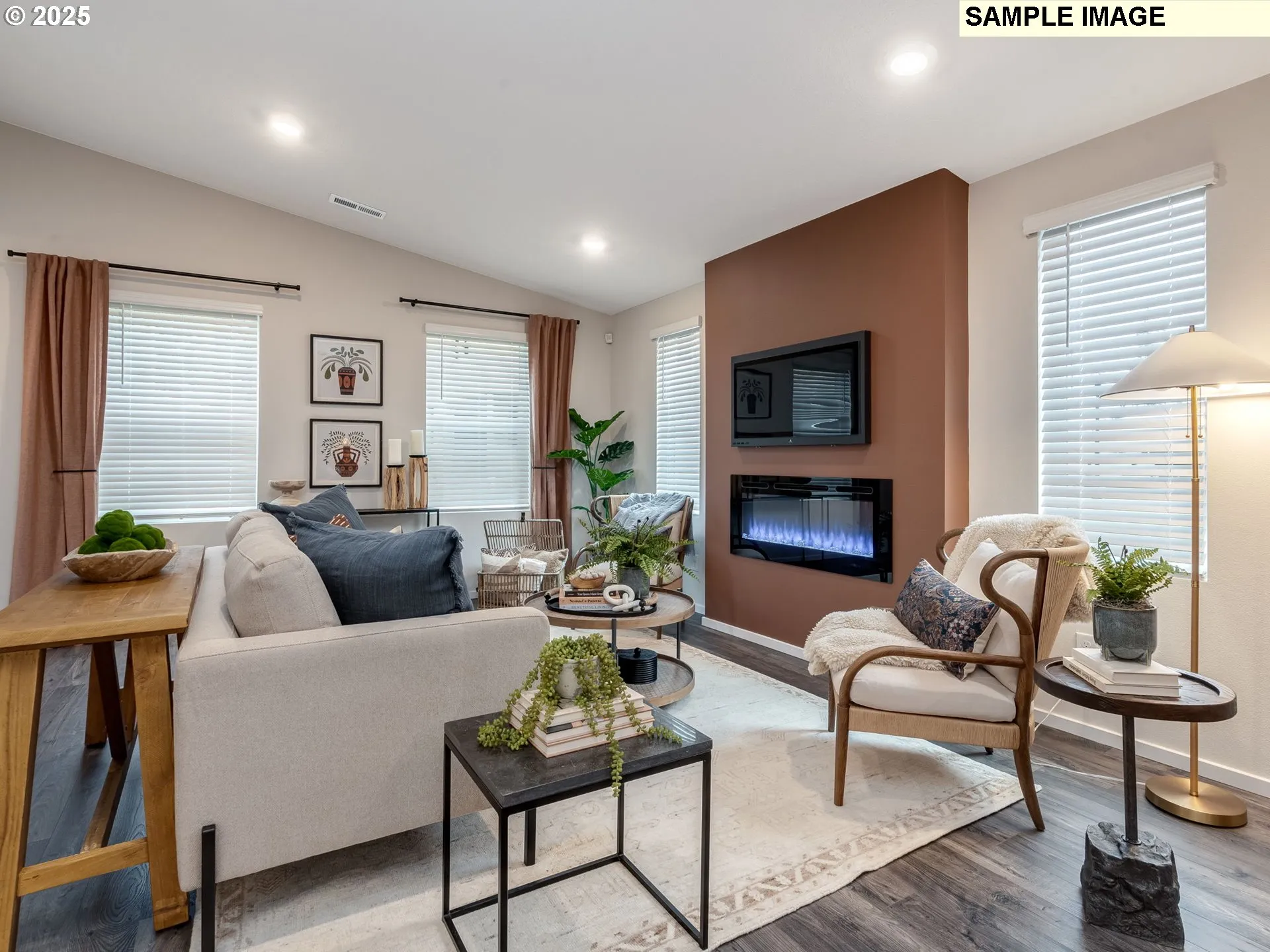 Living Room-Fireplace