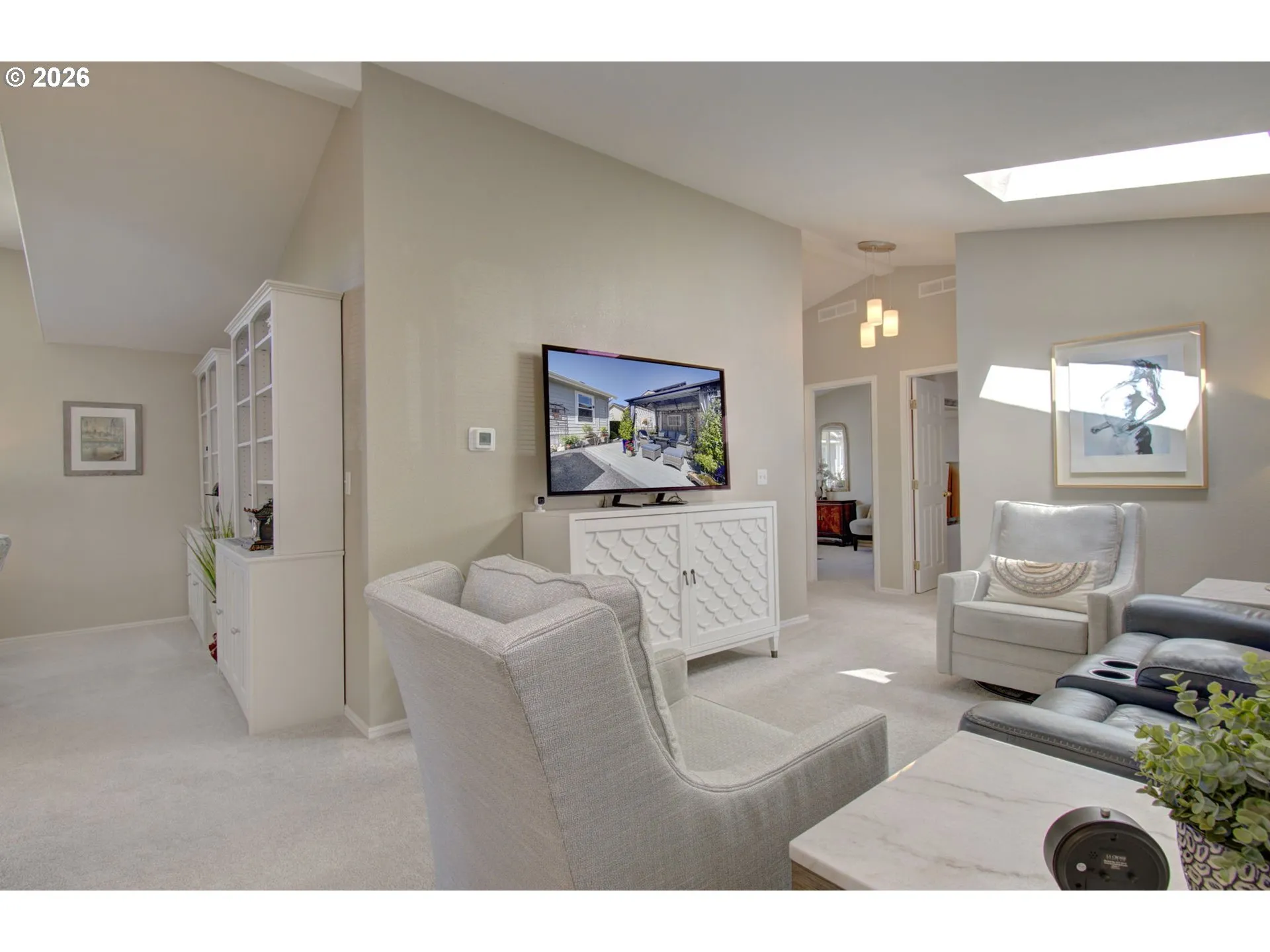 Family Room-Skylight