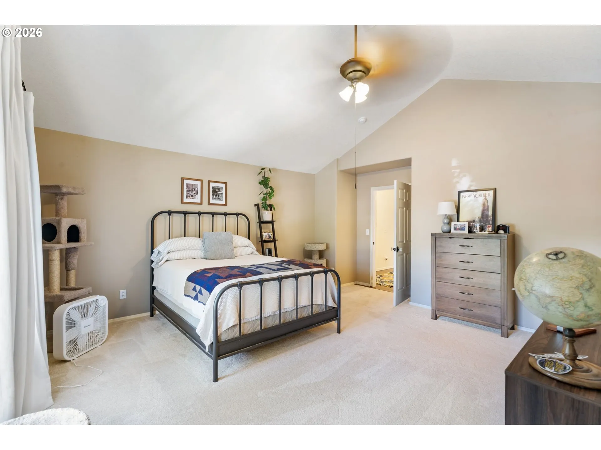 Primary Bedroom-Vaulted Ceilings