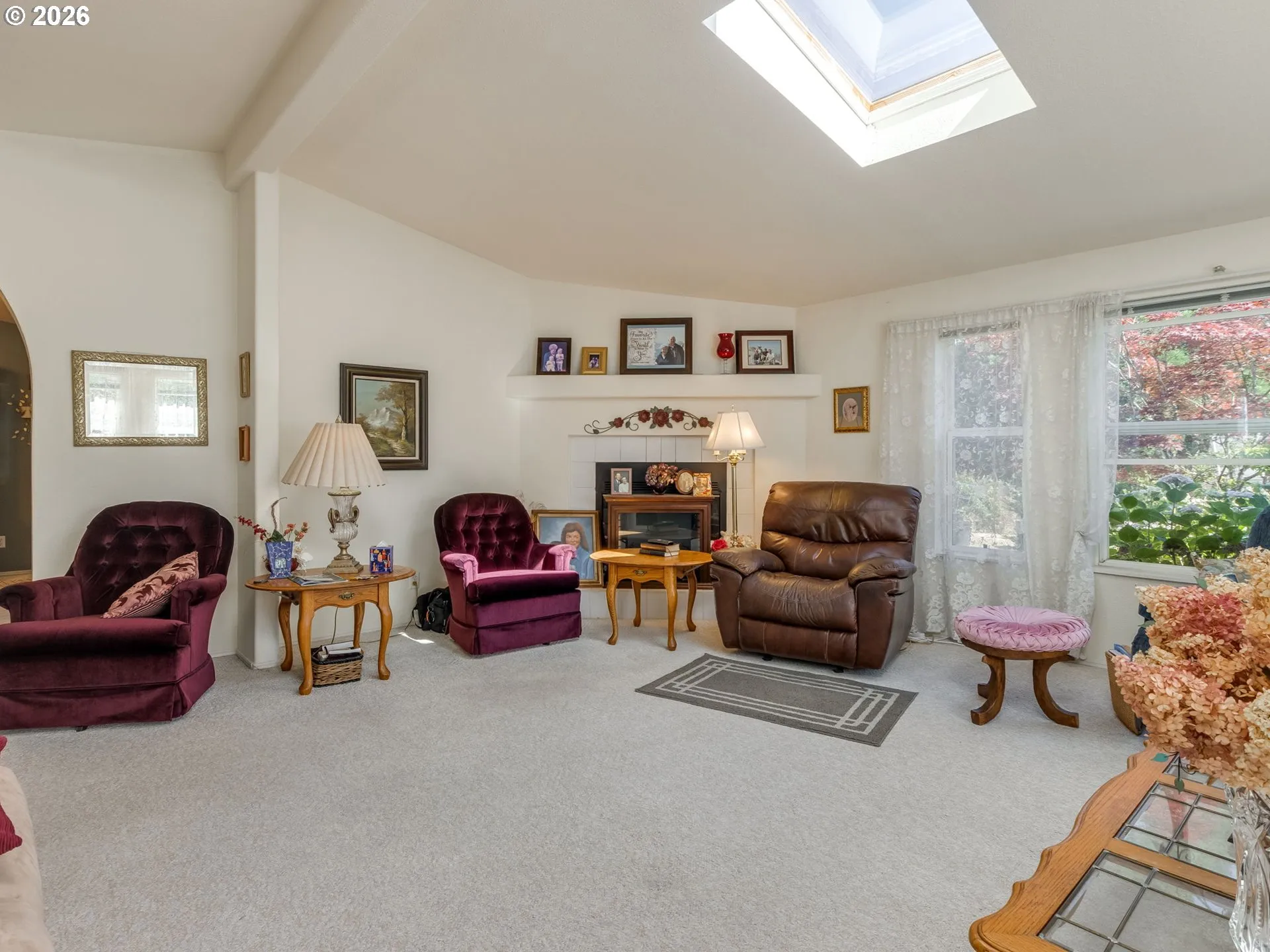 Living Room-Fireplace