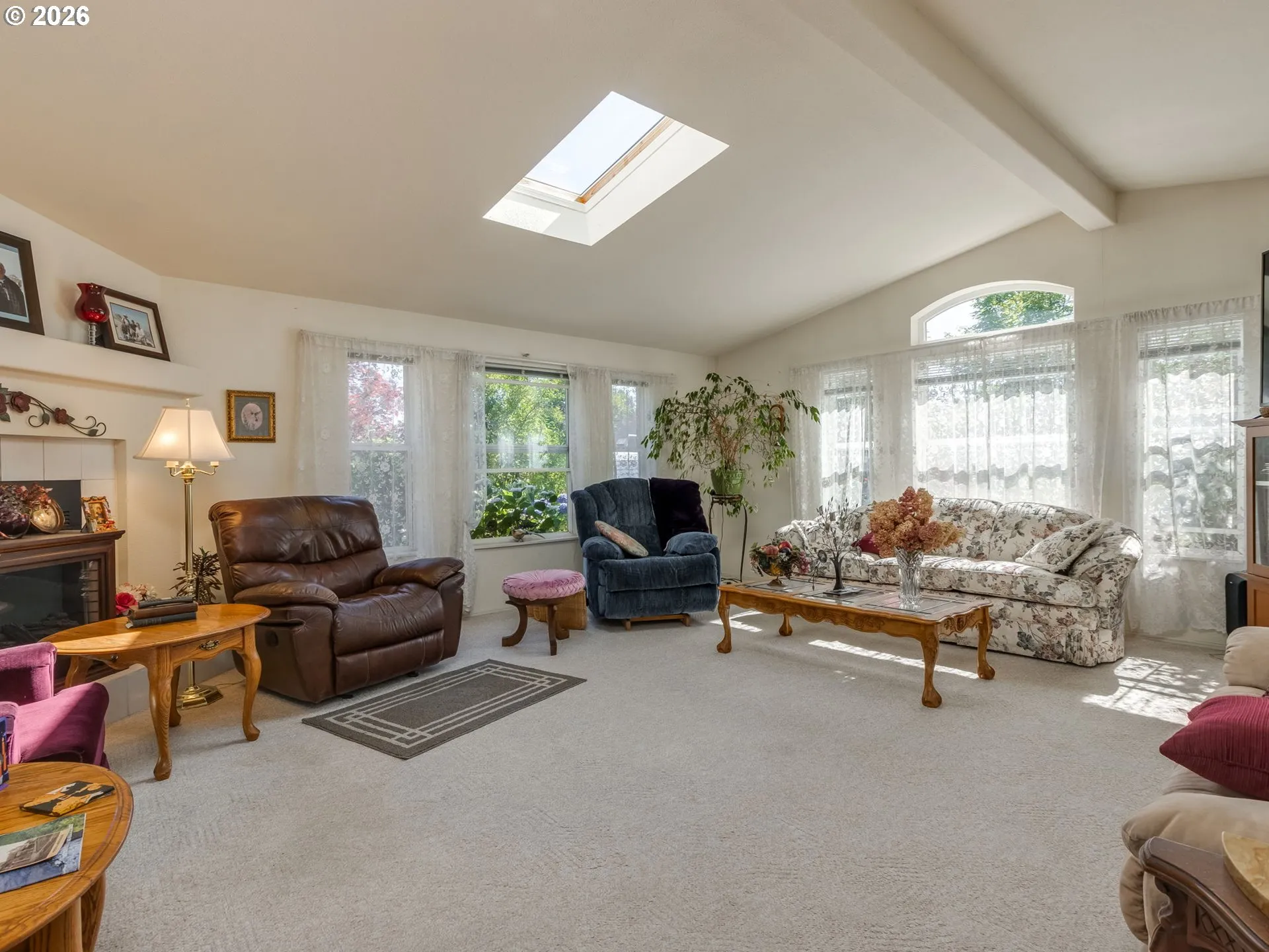 Living Room-Skylight