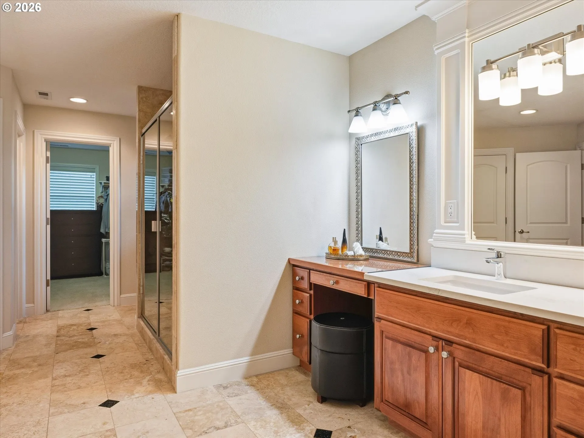 Primary Bedroom-Attached Bathroom
