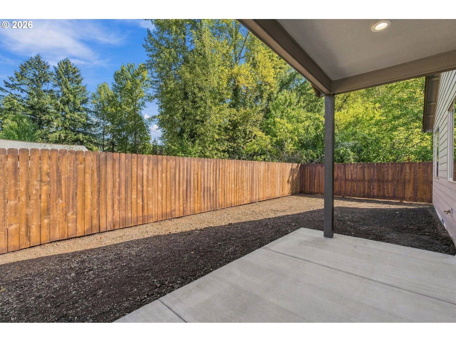 Backyard-View From