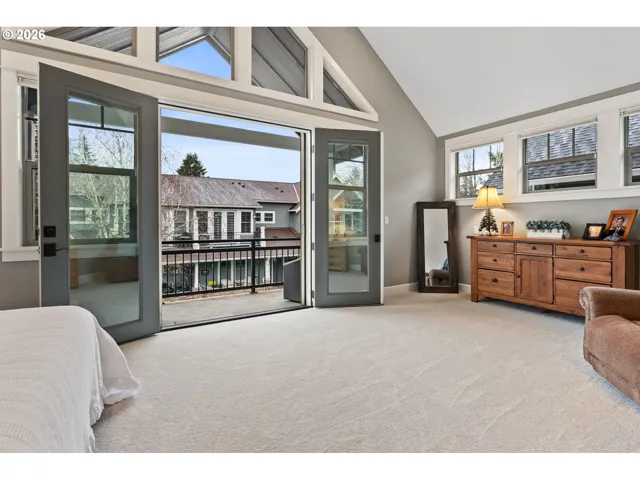 Owner's Suite Bedroom-Vaulted Ceilings