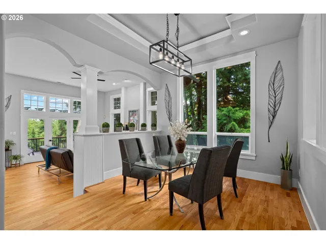 Dining Room-Coffered Ceilings