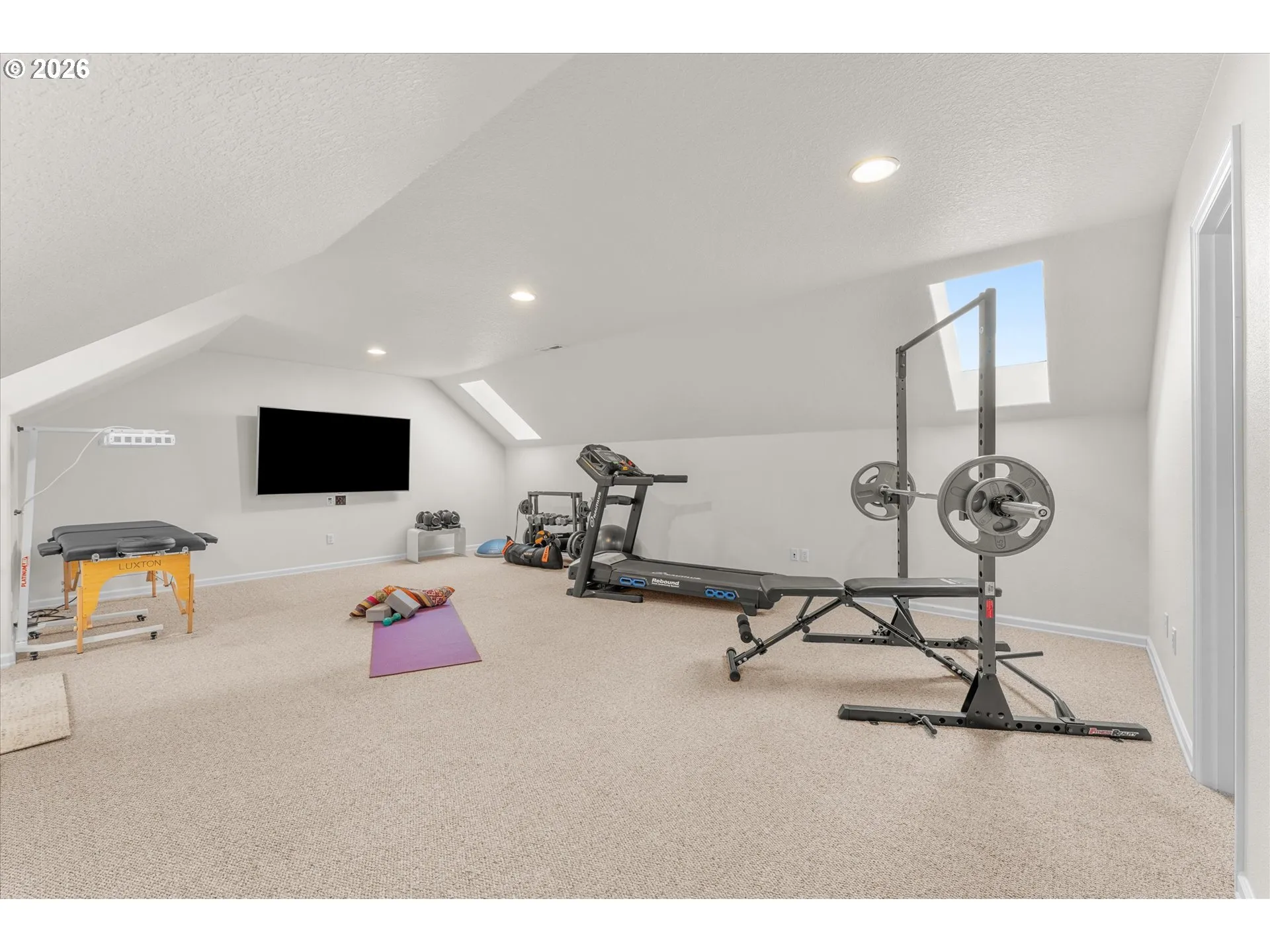 Bonus Room-Vaulted Ceilings
