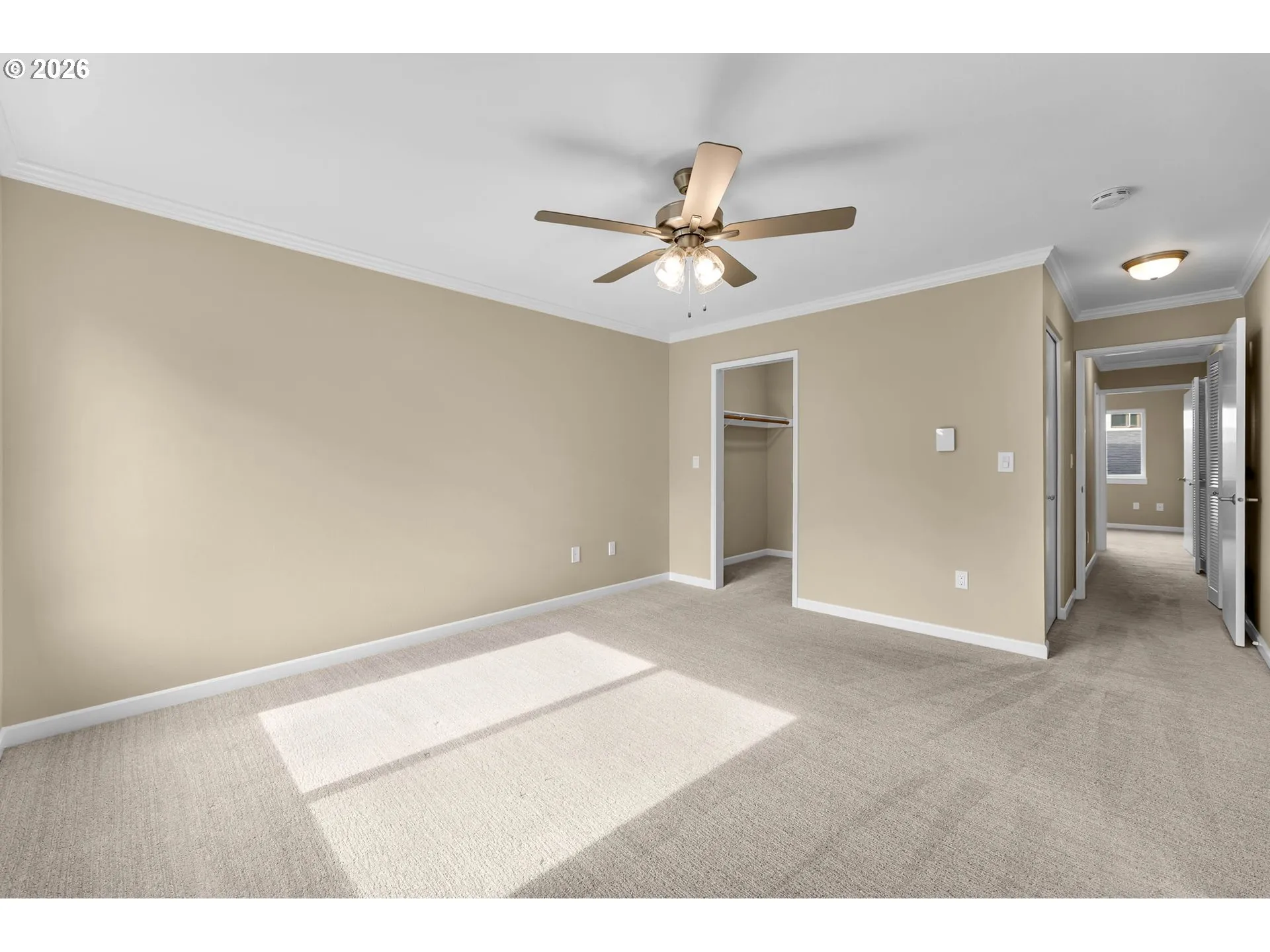 Bedroom, Primary-Ceiling Fan