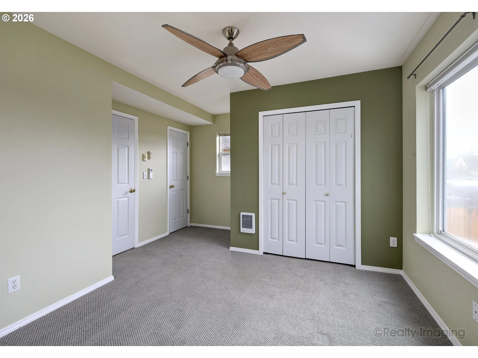 Bedroom, Primary-Ceiling Fan