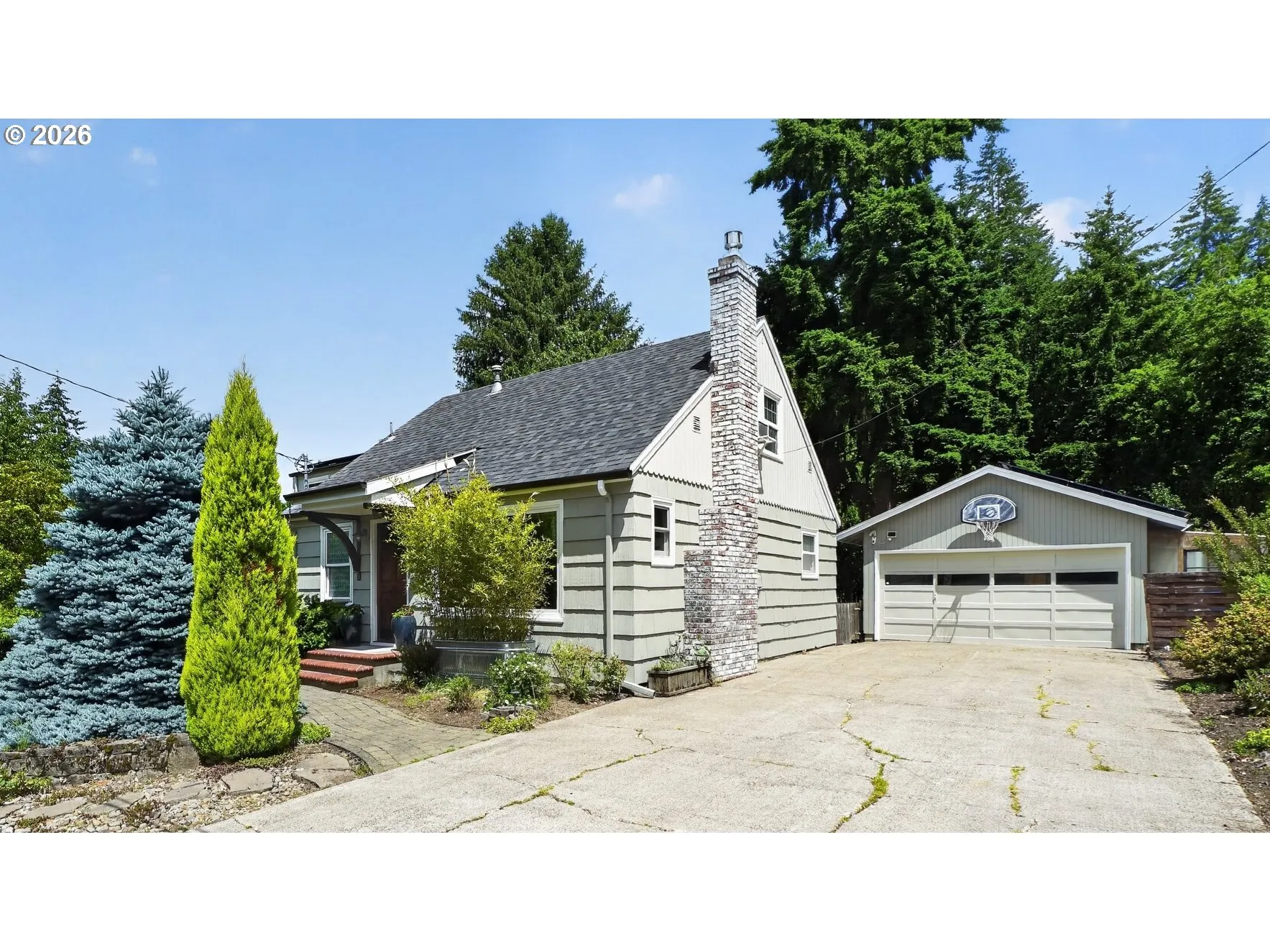 Front Yard-View From