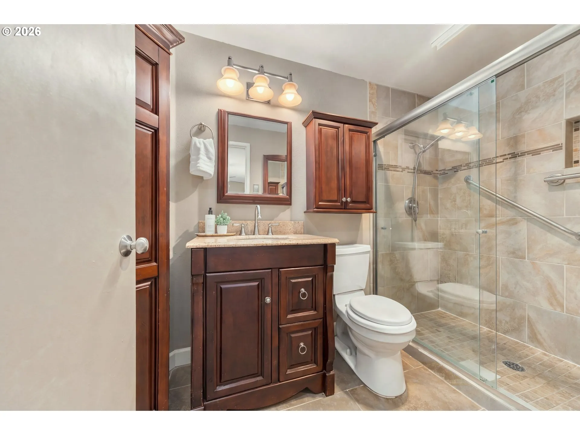 Bathroom, Attached-Walk in Shower