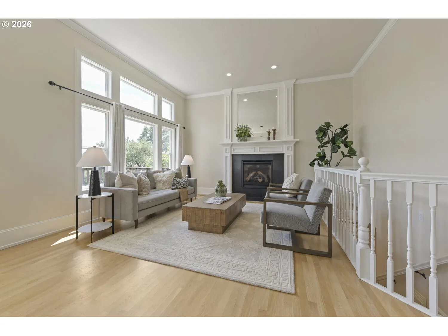 Living Room-Fireplace