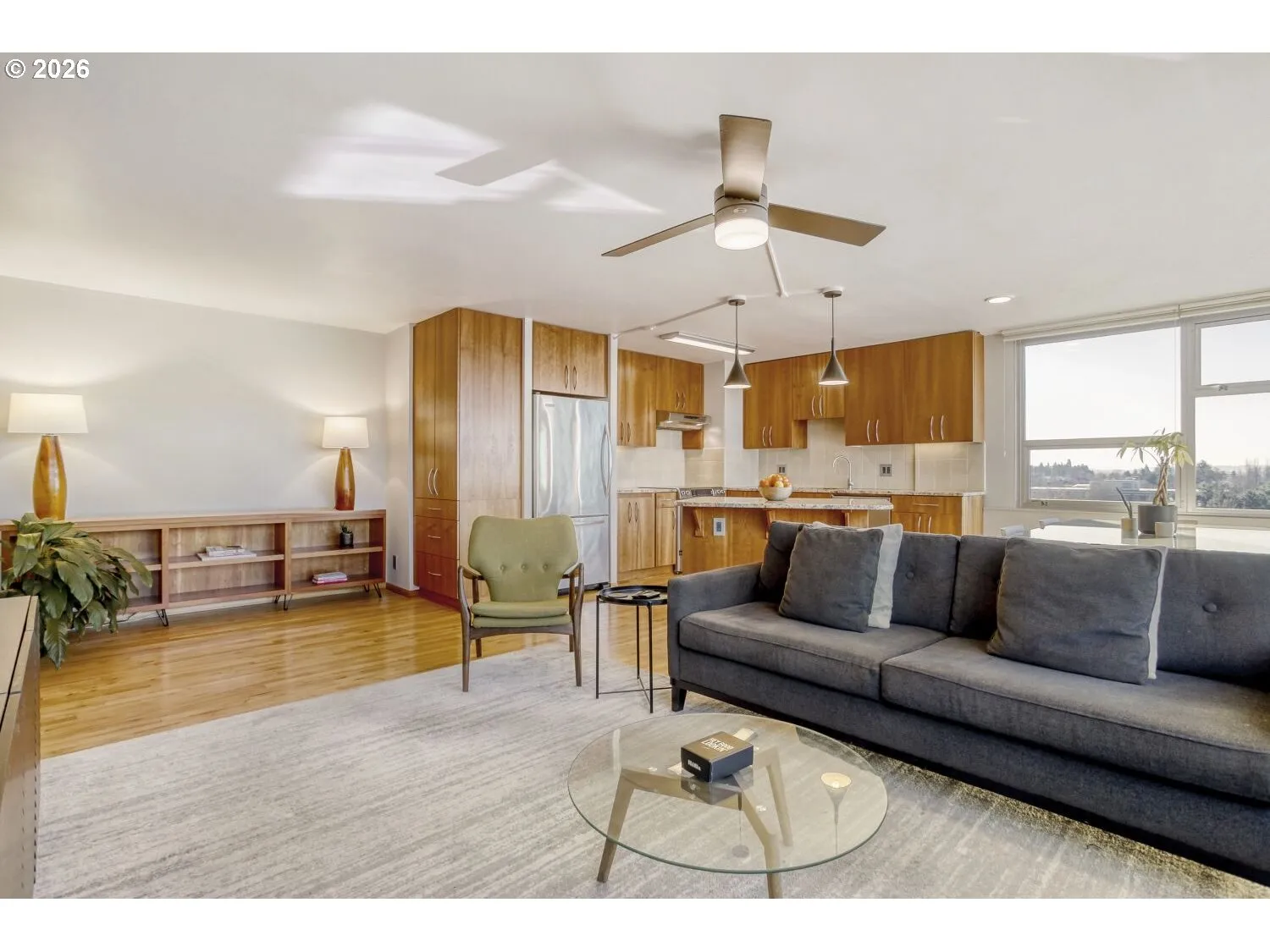 Living Room-Ceiling Fan