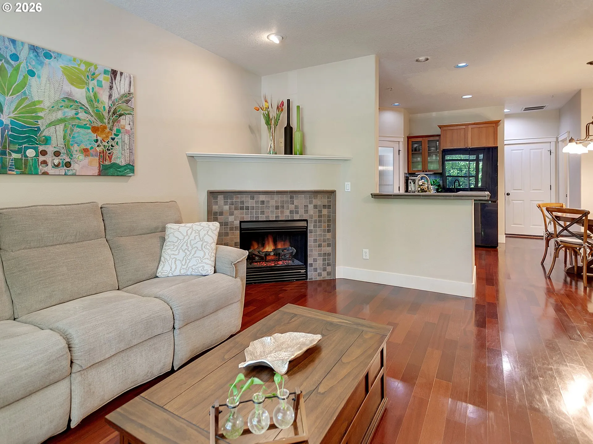 Living Room-Fireplace
