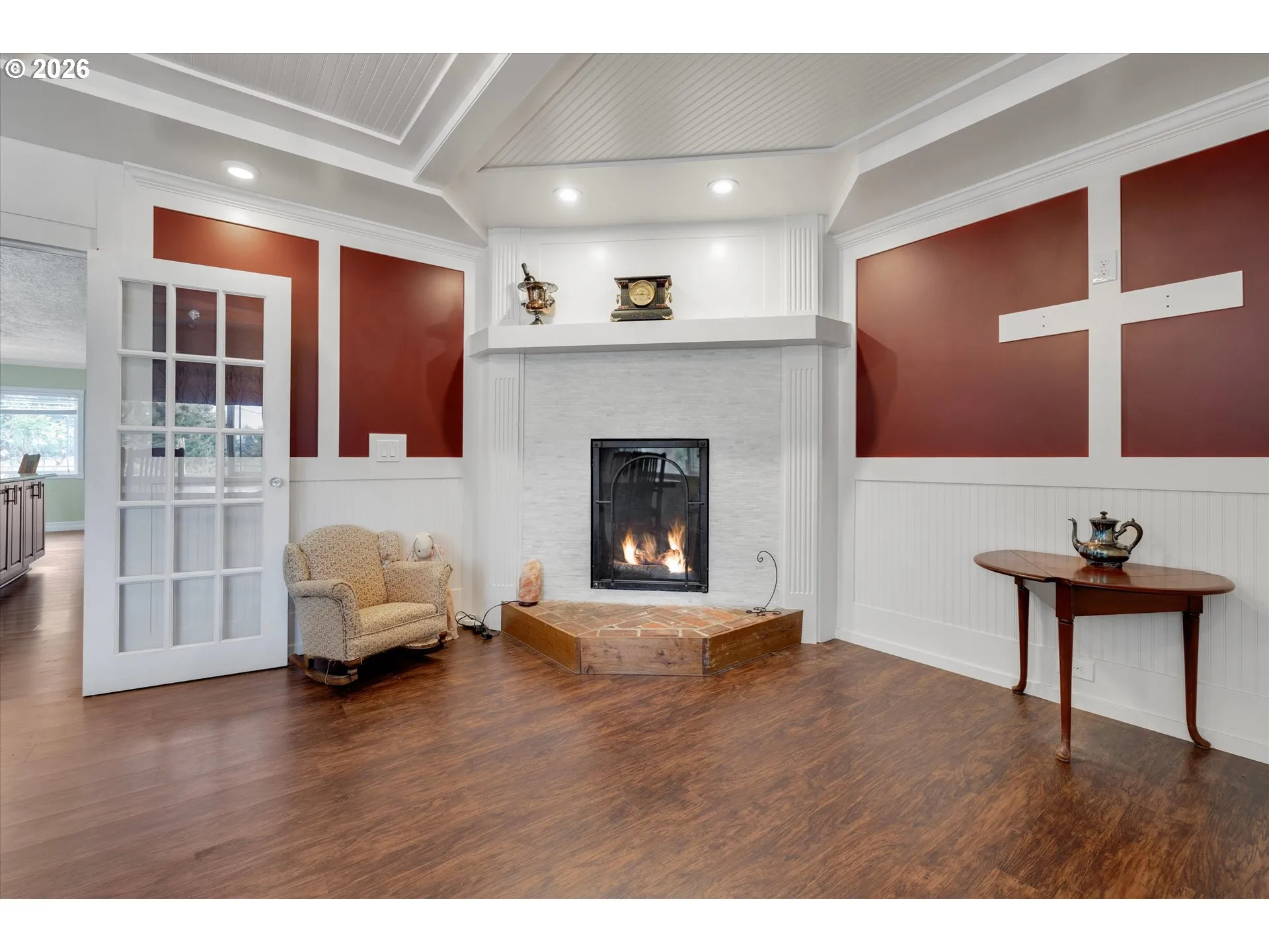 Dining Room-Coffered Ceilings