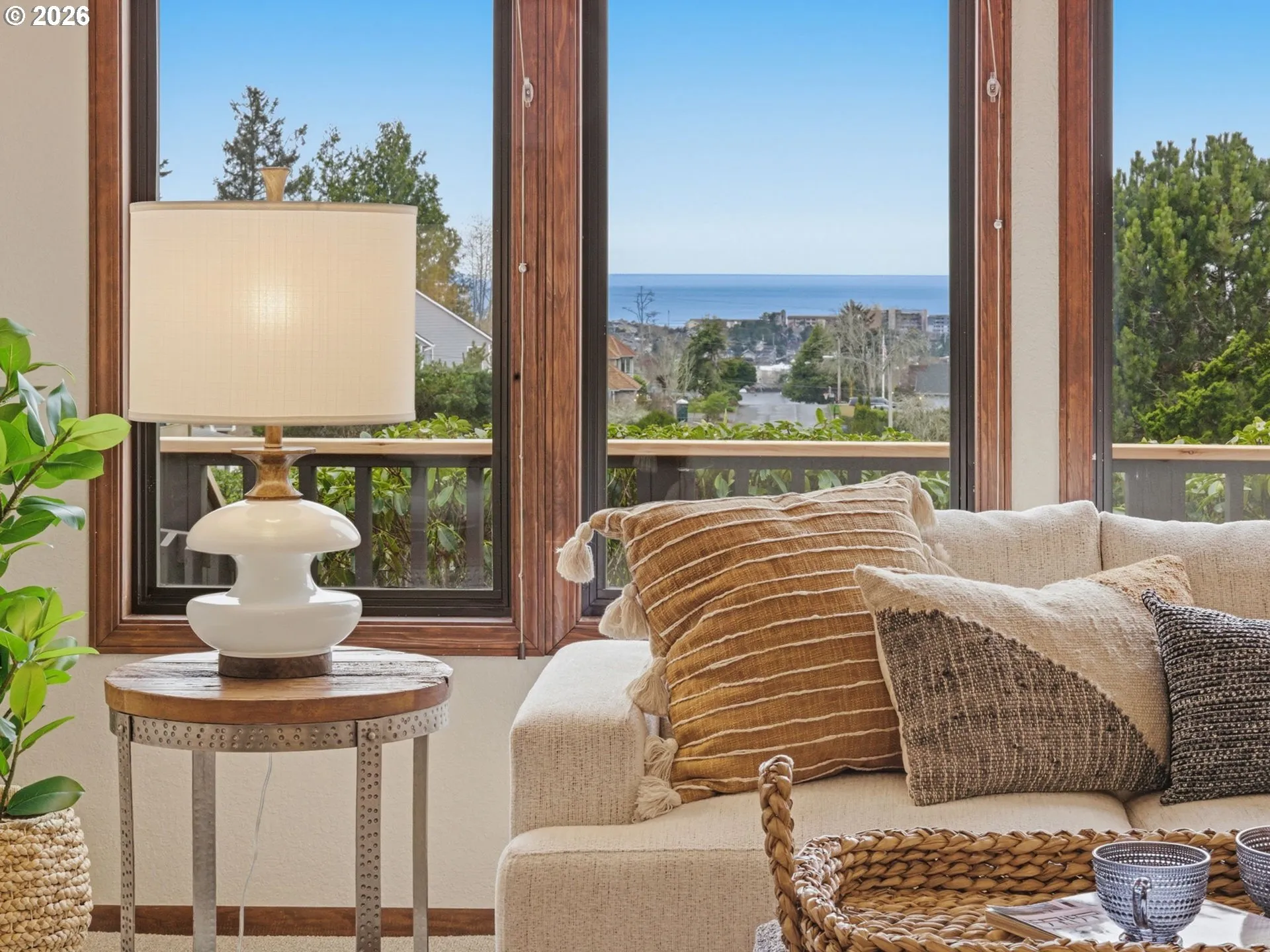 Living Room-View From