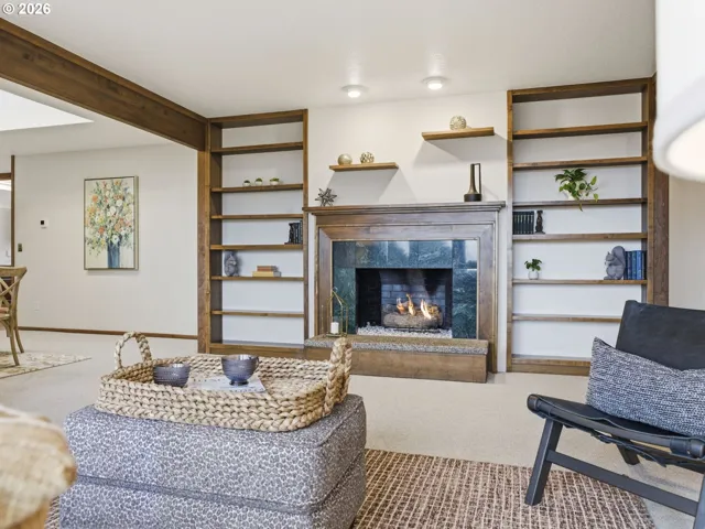 Living Room-Fireplace