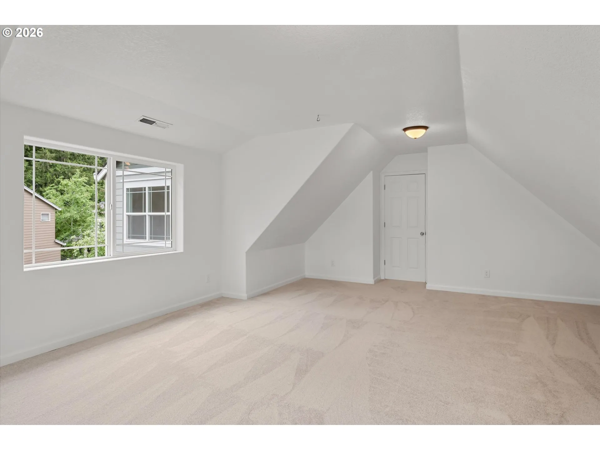Bonus Room-Vaulted Ceilings