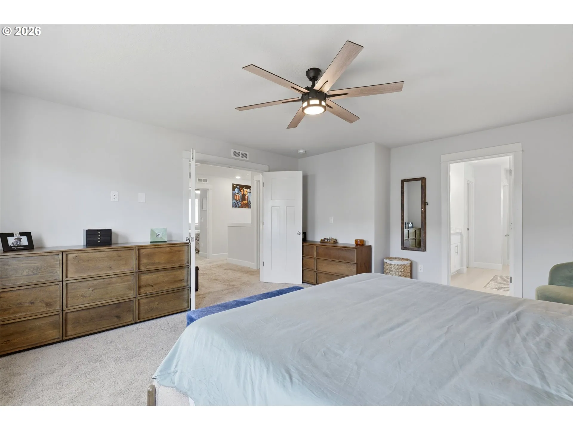 Bedroom, Owner's Suite-View From