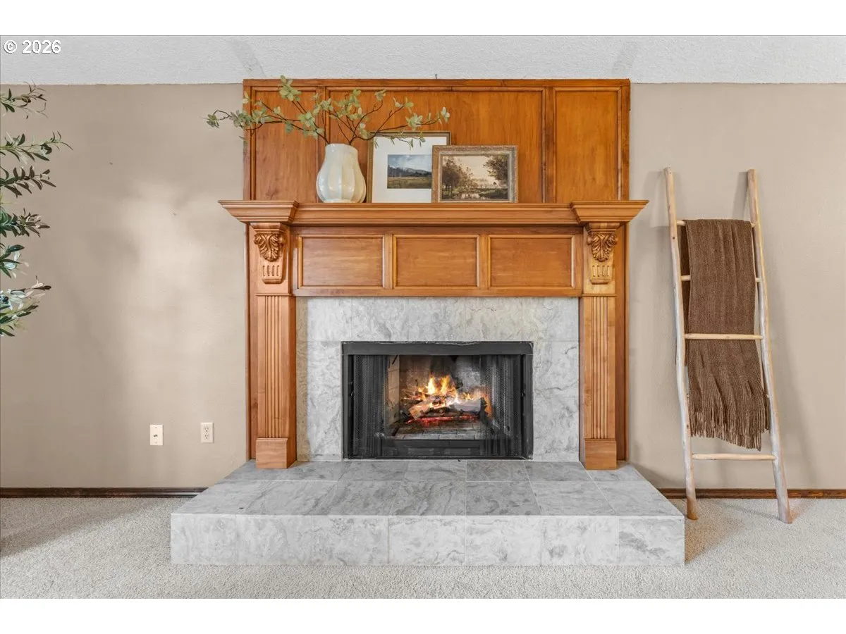 Living Room-Fireplace