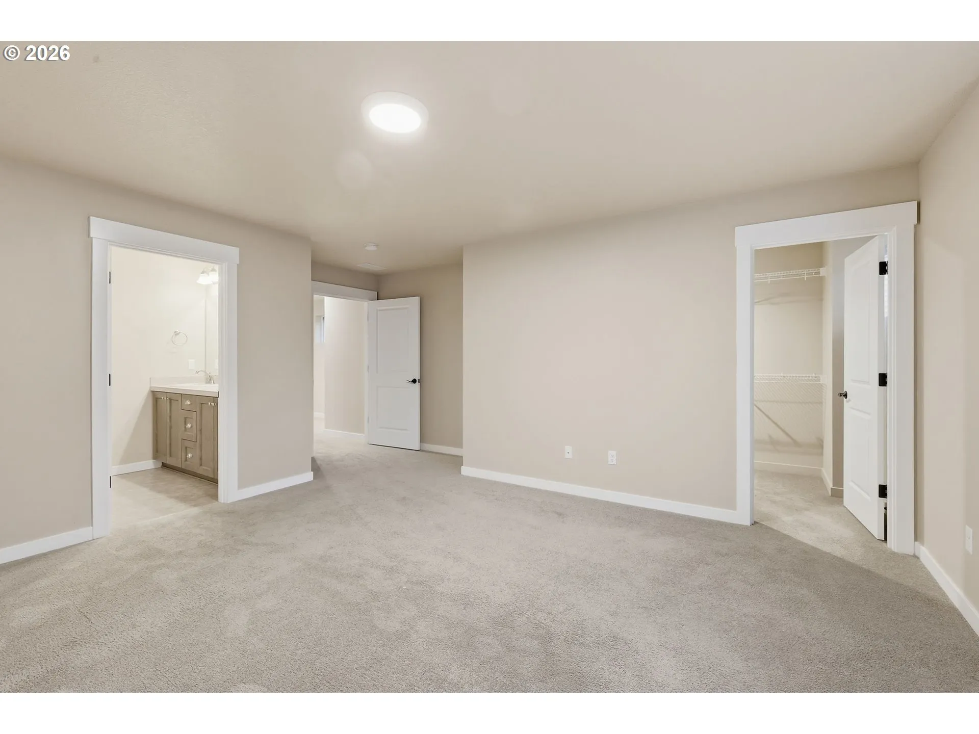 Primary Bedroom-Attached Bathroom