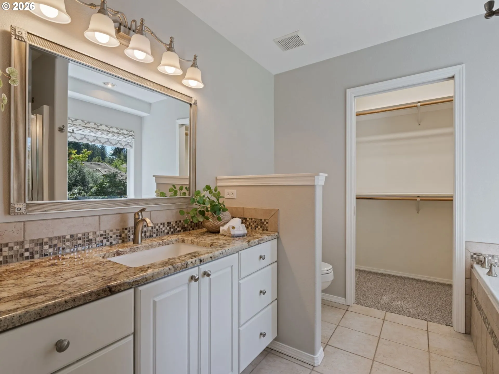 Primary Bedroom-Attached Bathroom