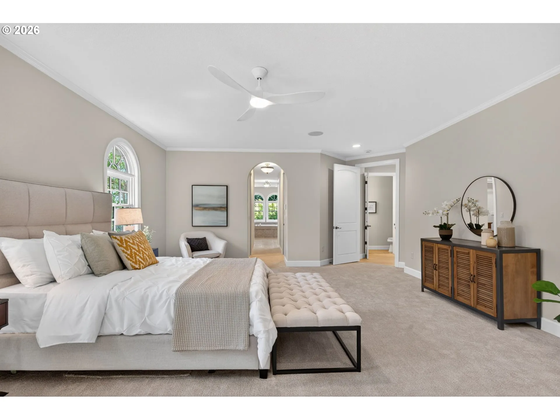 Primary Bedroom-Ceiling Fan