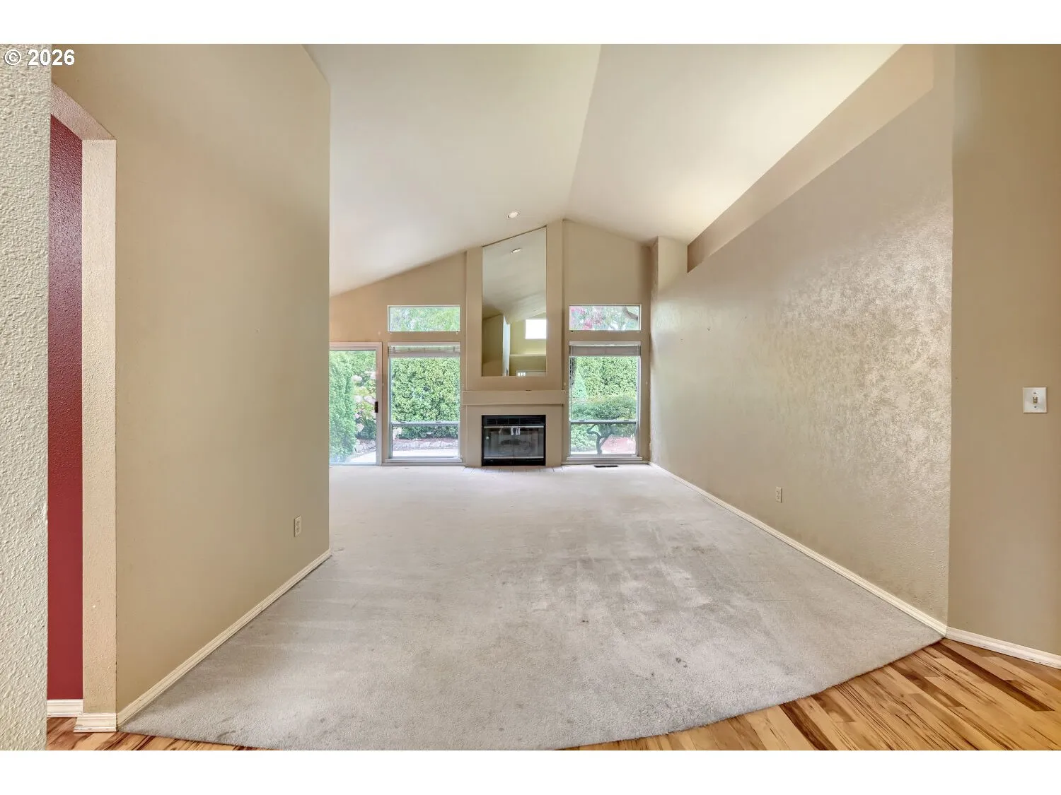 Living Room-Fireplace