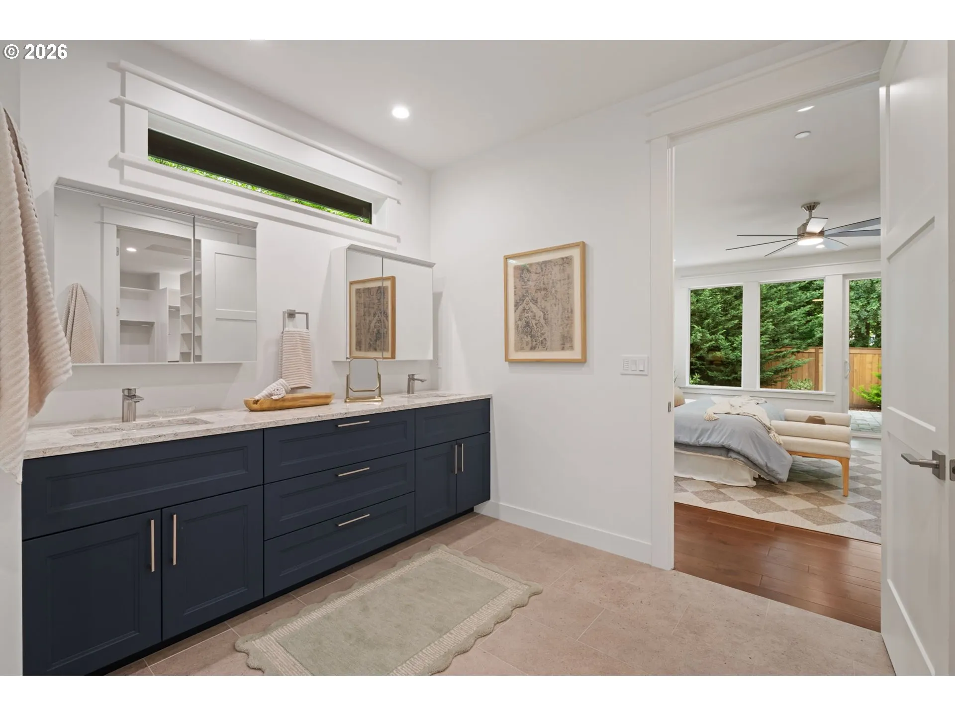 Primary Bedroom-Attached Bathroom