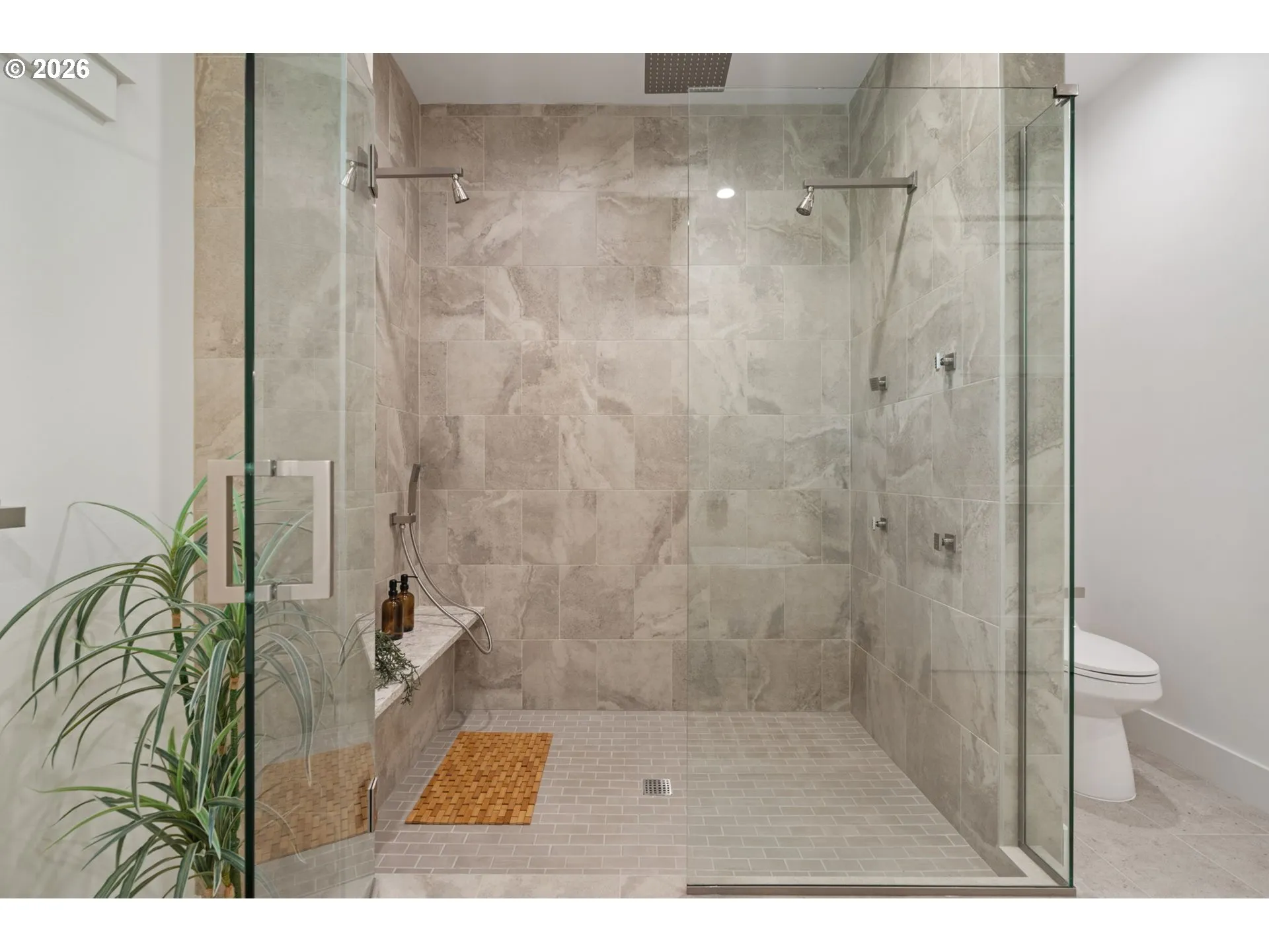 Bathroom, Attached-Walk in Shower