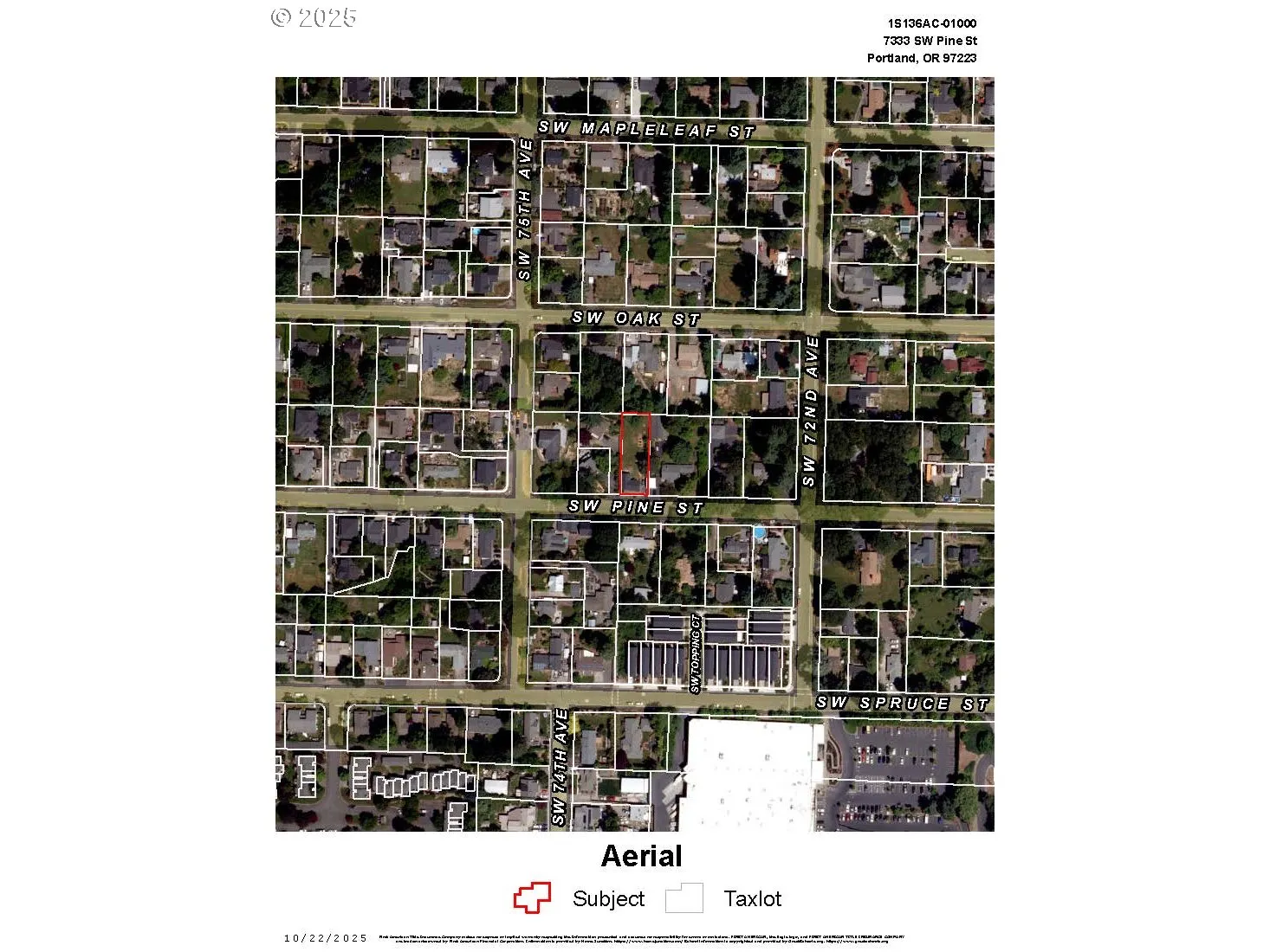 Approximate Property Lines