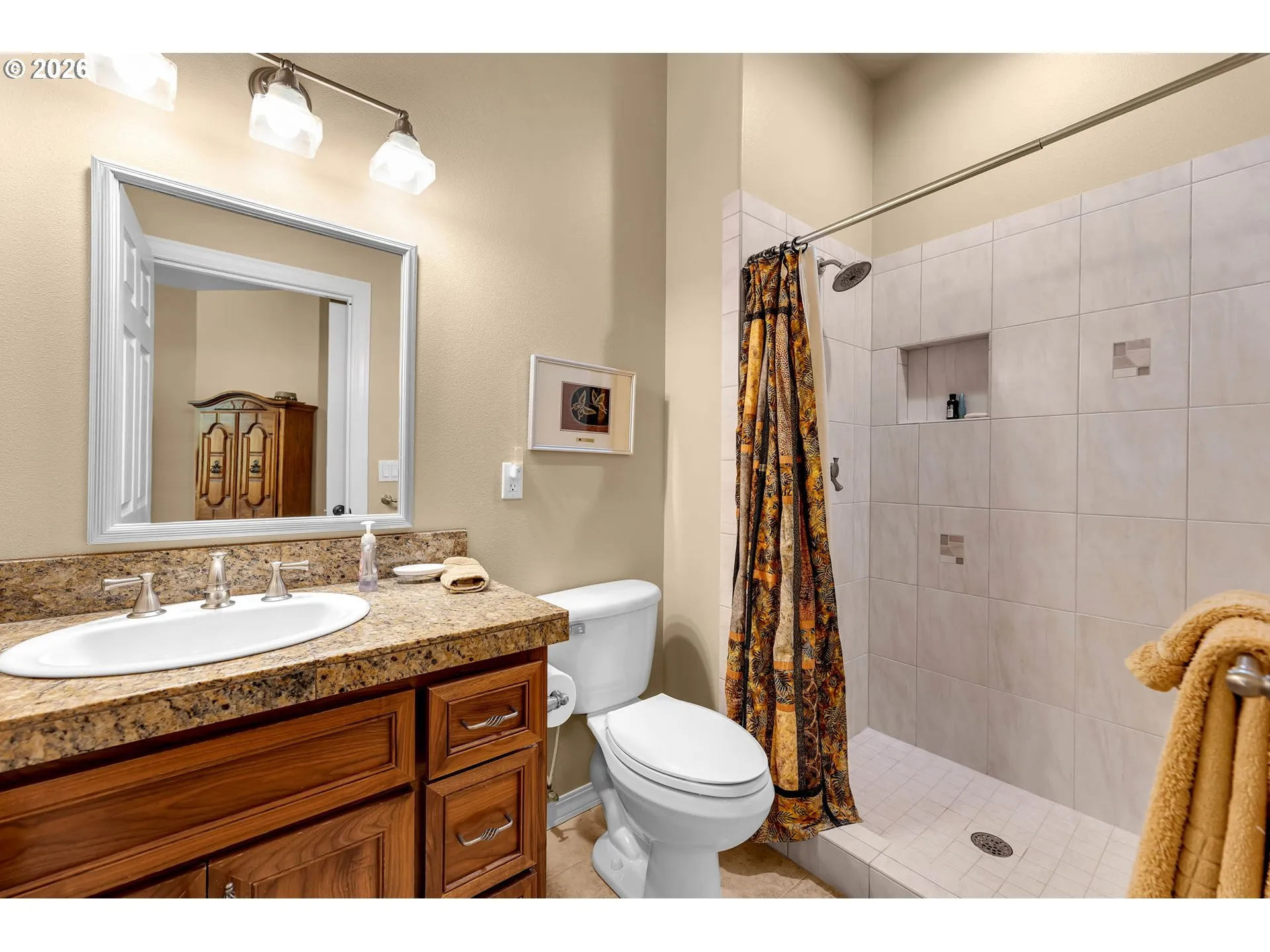 Bathroom, Attached-Walk in Shower
