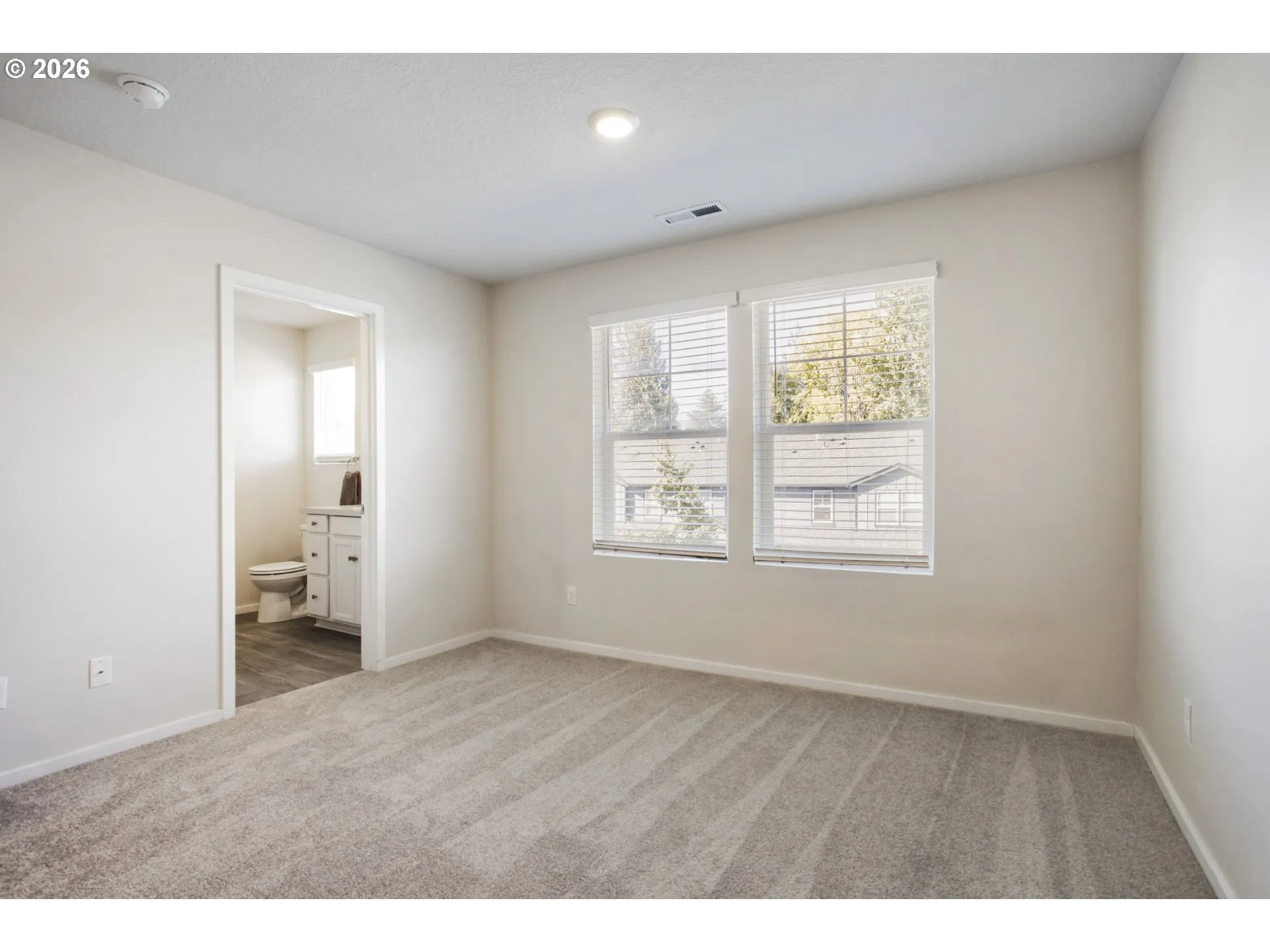 Bedroom, Owner's Suite-View From