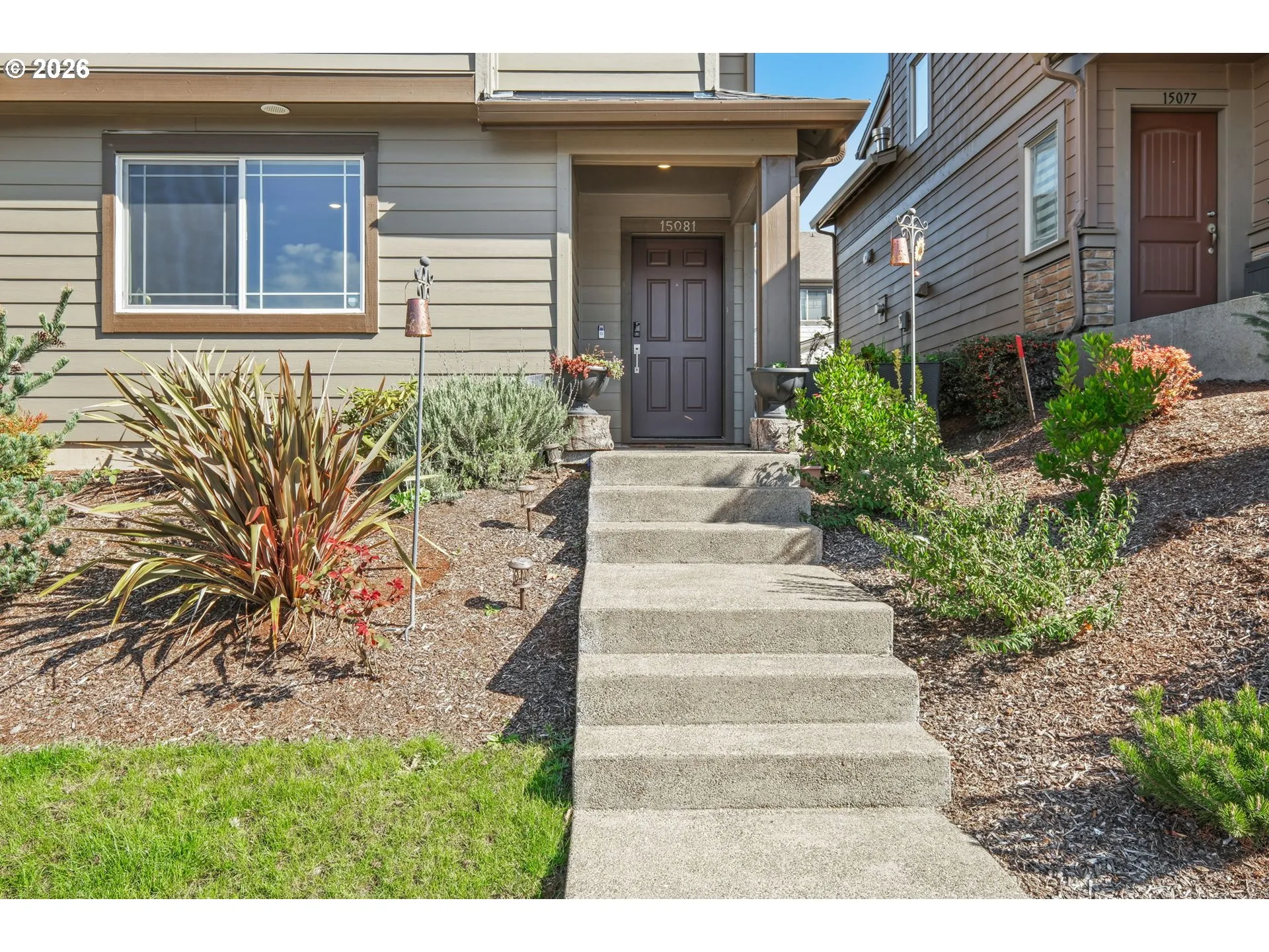 Front Yard-View From