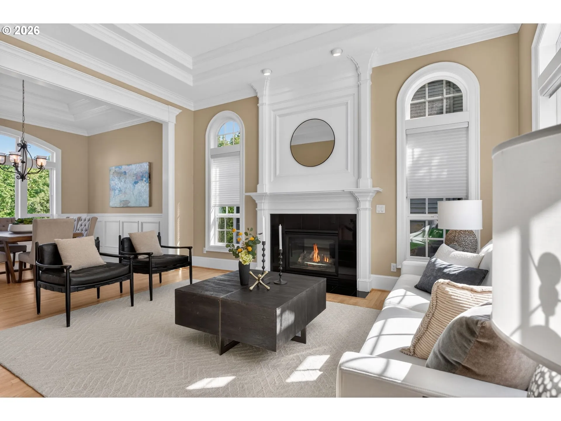 Living Room-Fireplace